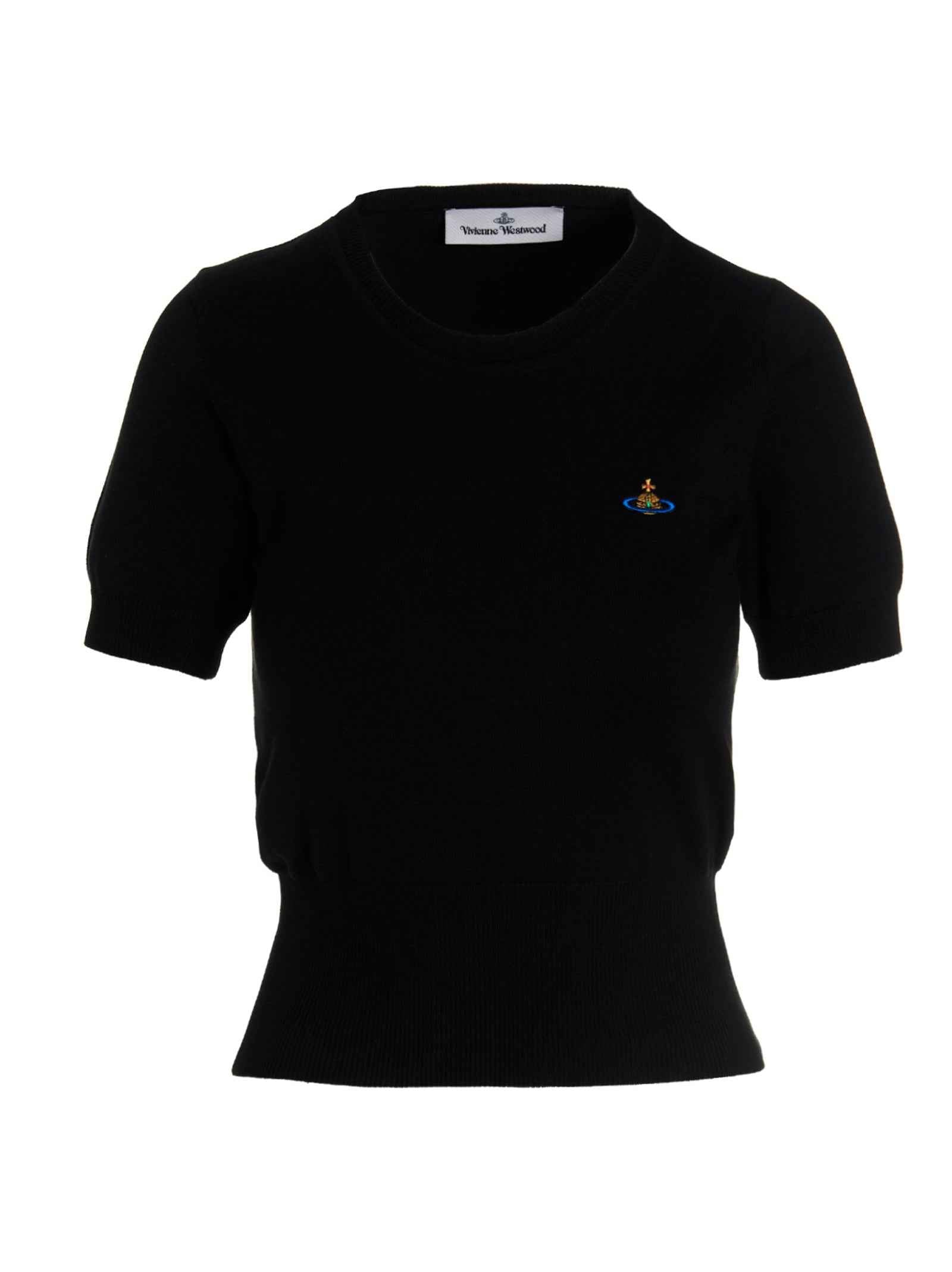 Vivienne Westwood Black Cotton T-Shirt