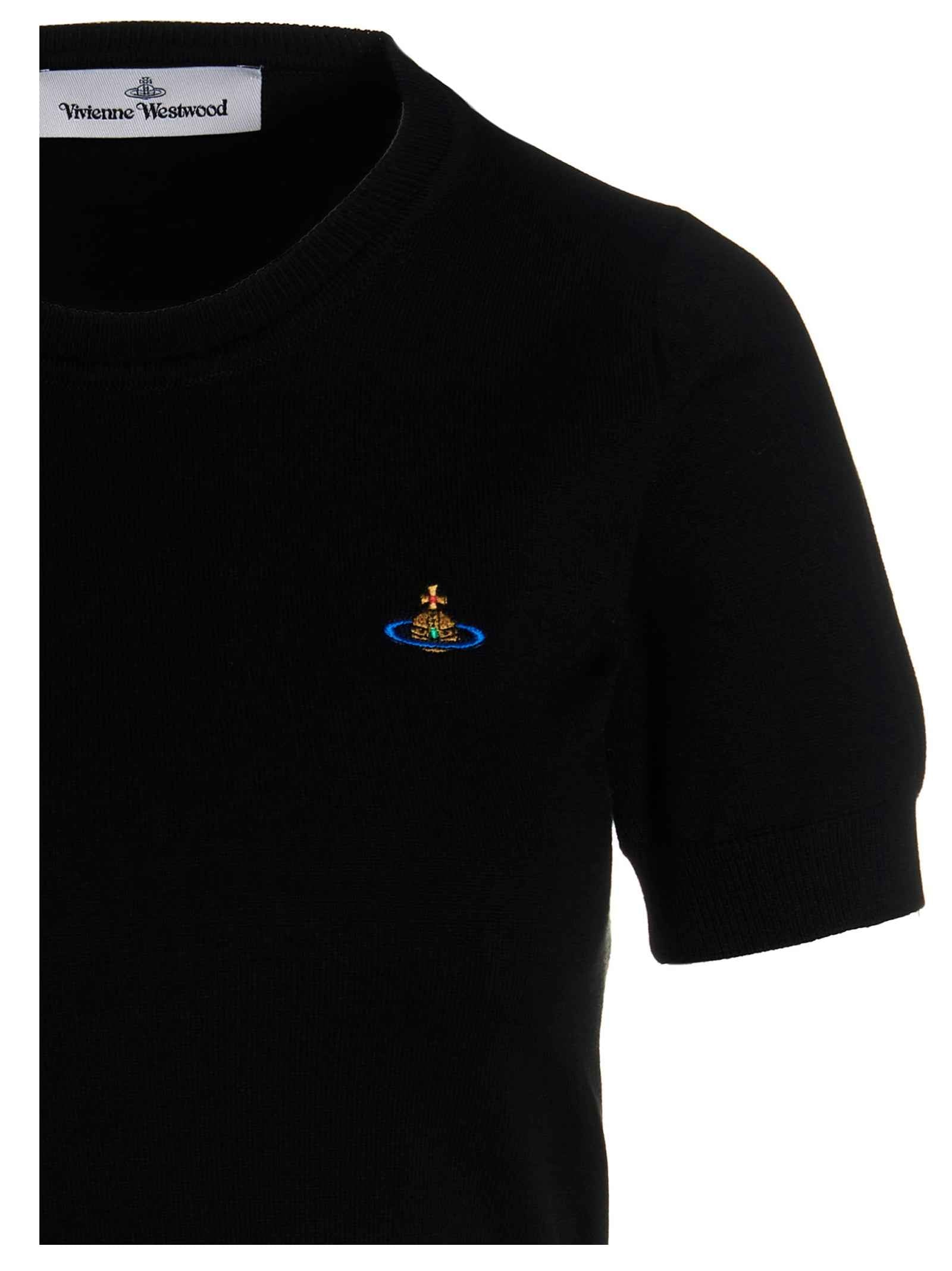 Vivienne Westwood Black Cotton T-Shirt