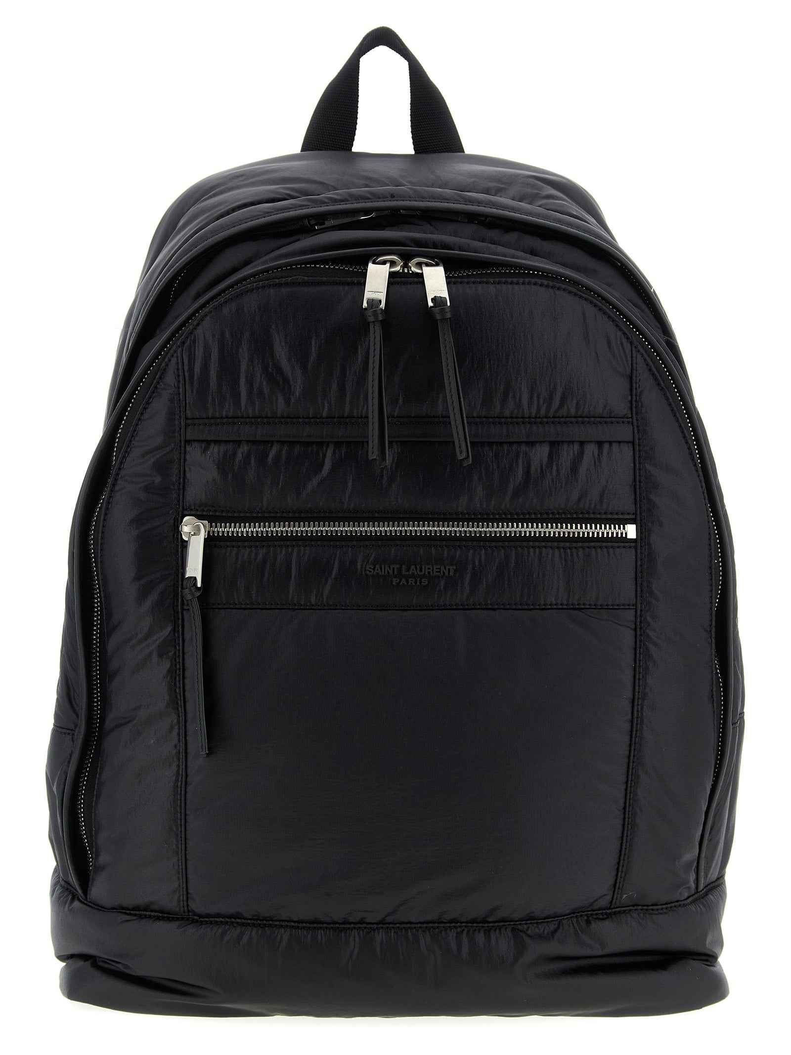 Saint Laurent Black Calfskin Backpack