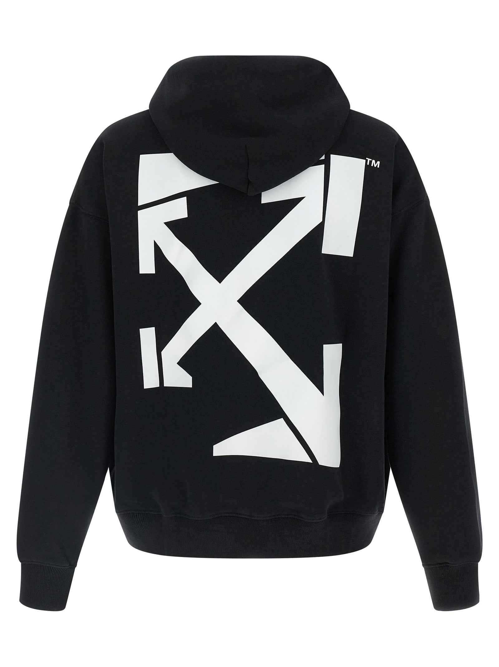 Off-White Bicolor Cotton Sweatshirt