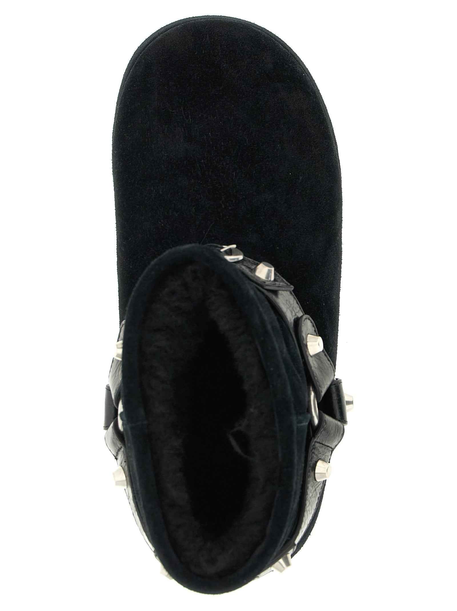 Balenciaga Black Calfskin Ankle Boots