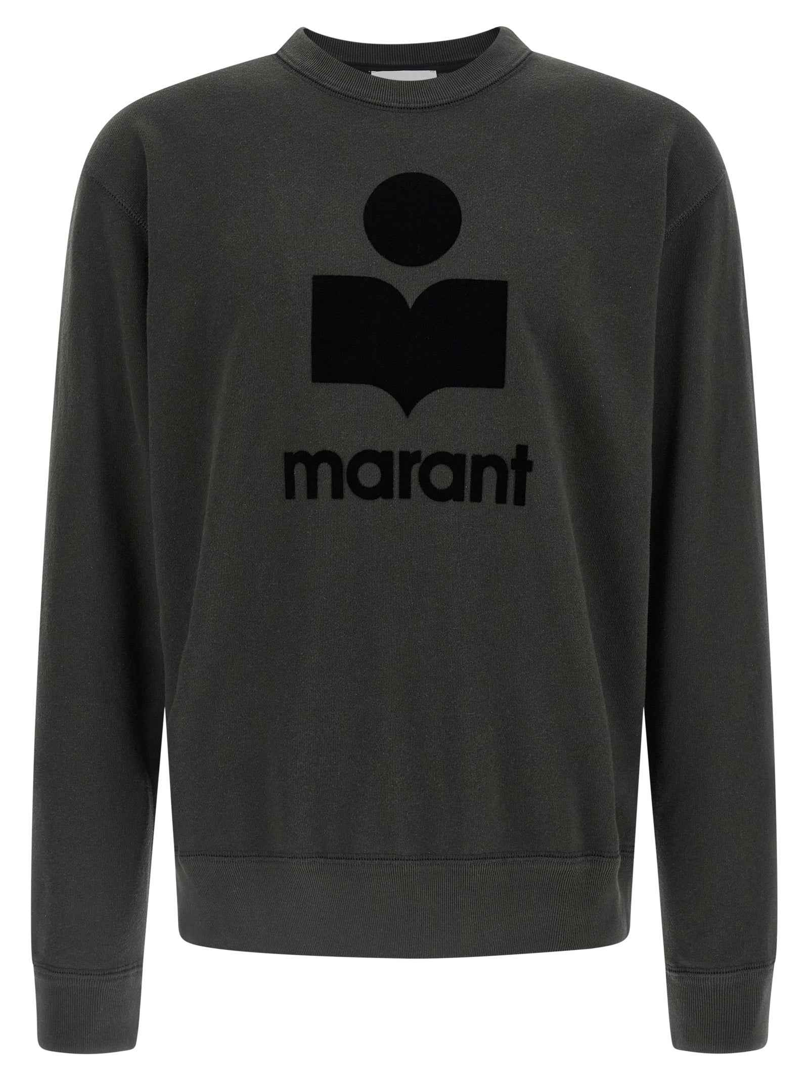 Isabel Marant Black Cotton Sweatshirt