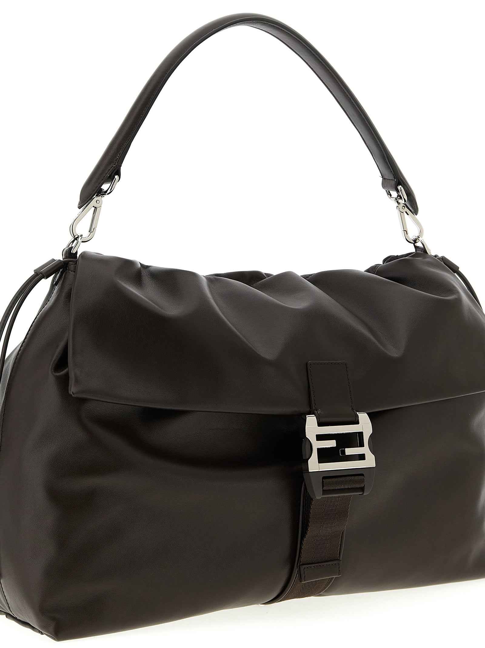 Fendi Brown Calfskin Handbag