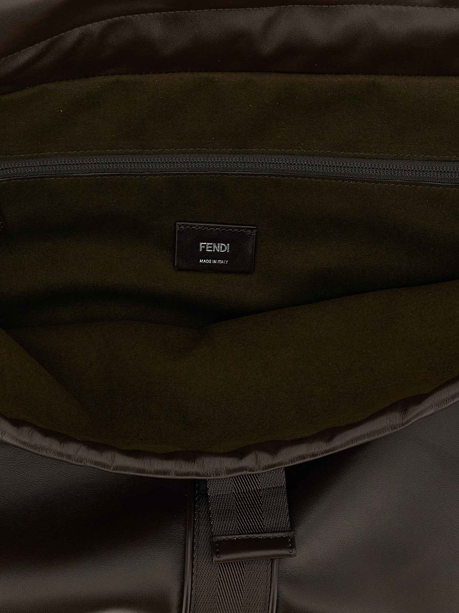 Fendi Brown Calfskin Handbag