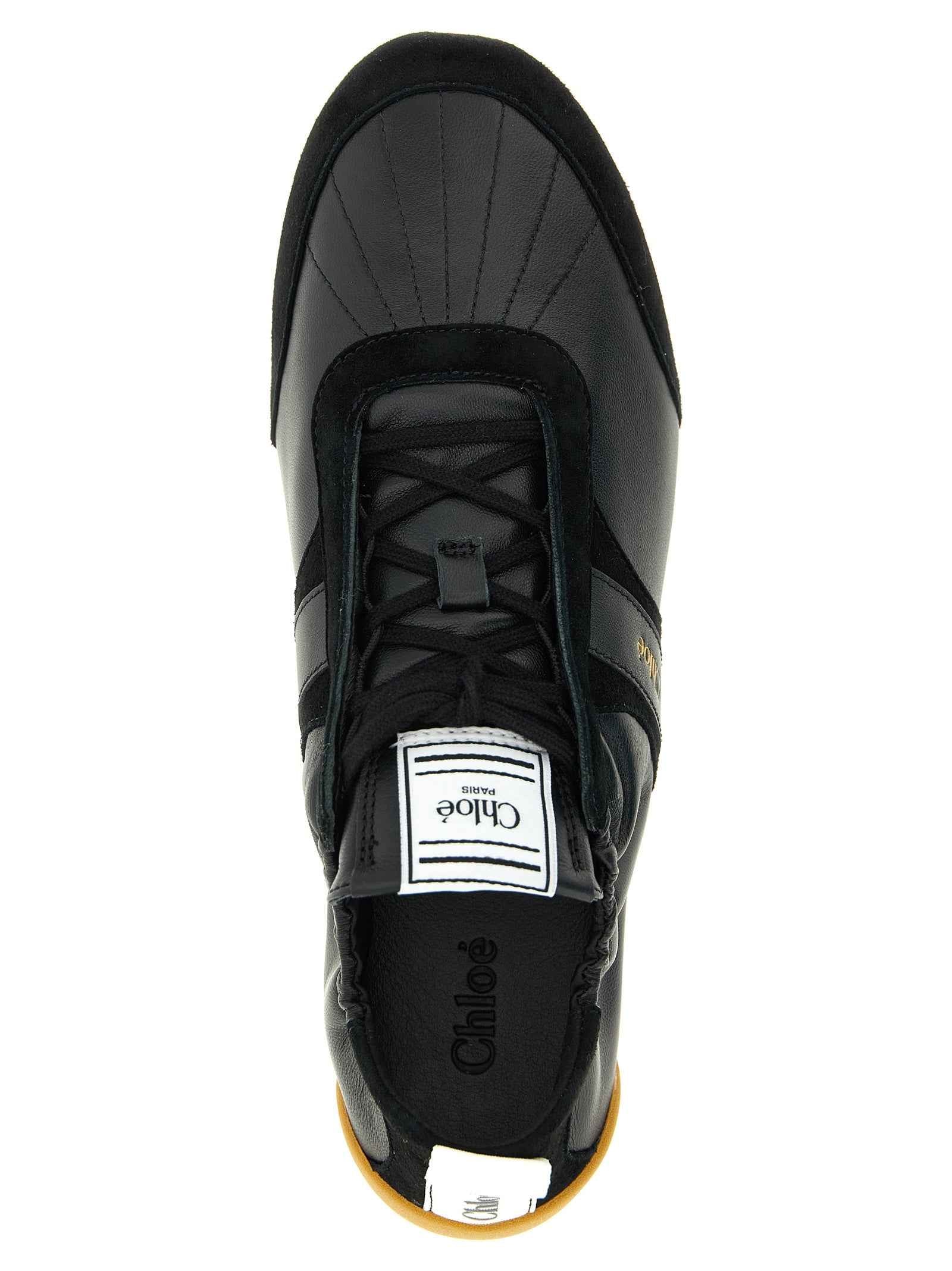 Chloé Black Polyester Athletic Sneakers