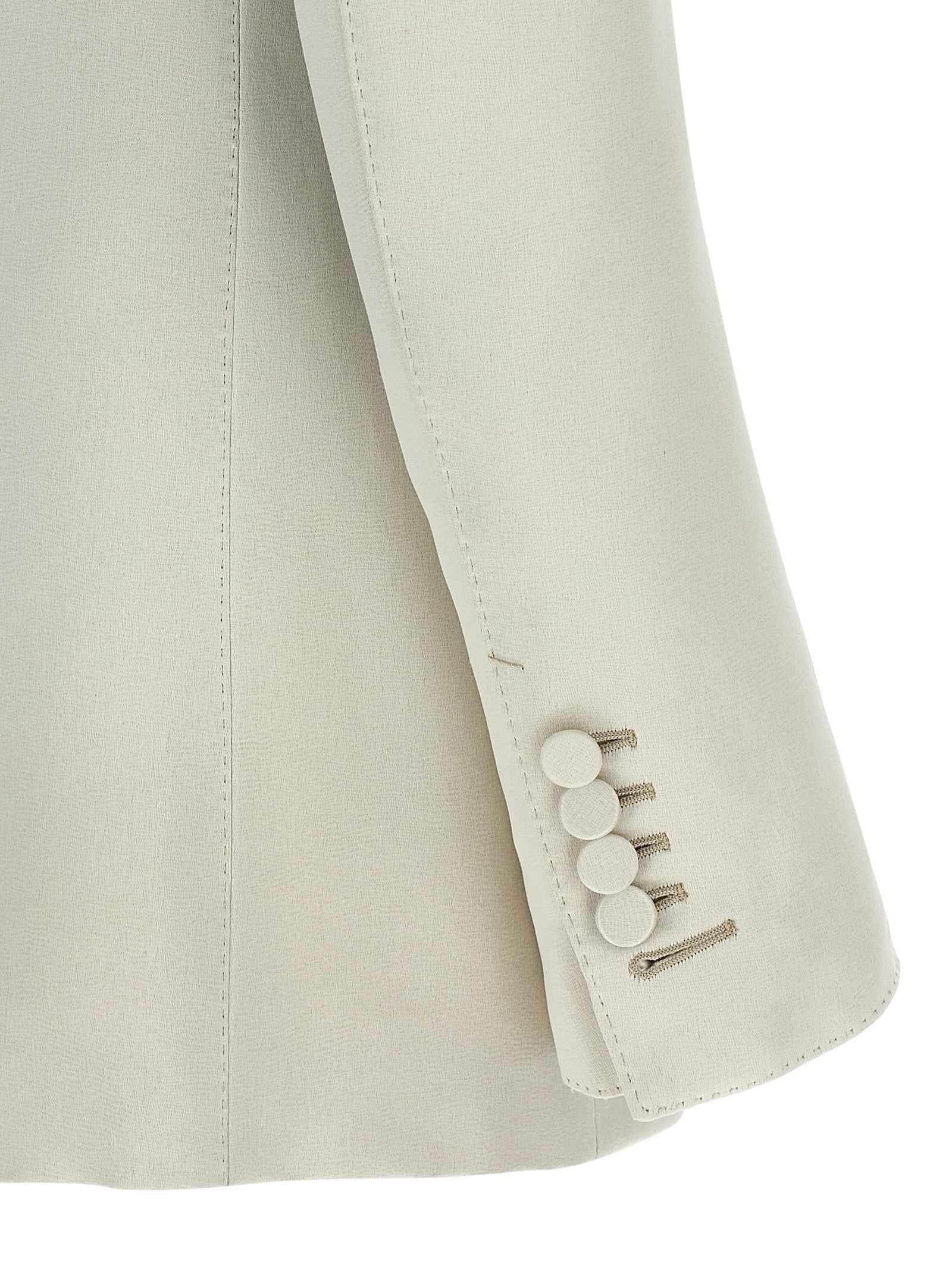 Tom Ford Beige Cotton Blazer