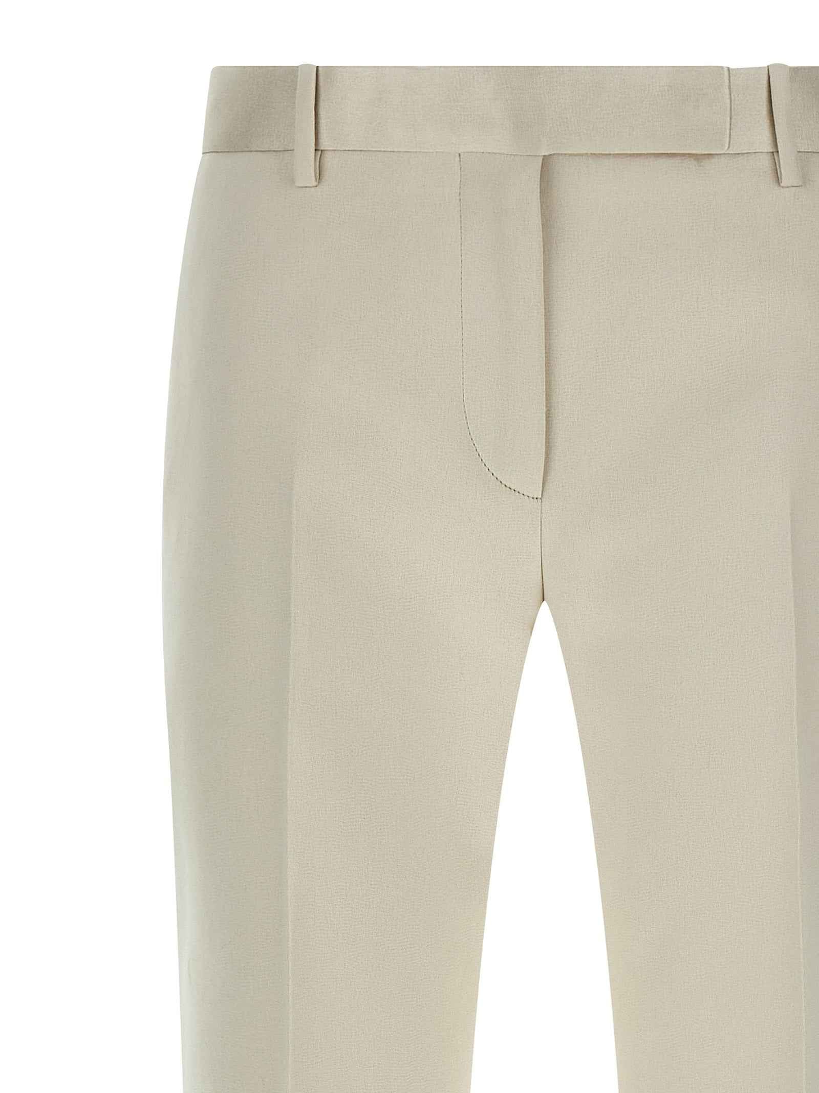 Tom Ford Beige Cotton Dress Pants