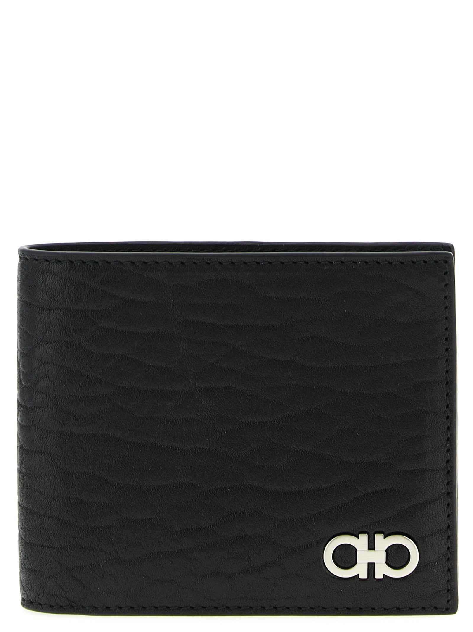 Ferragamo Black Calfskin Wallet