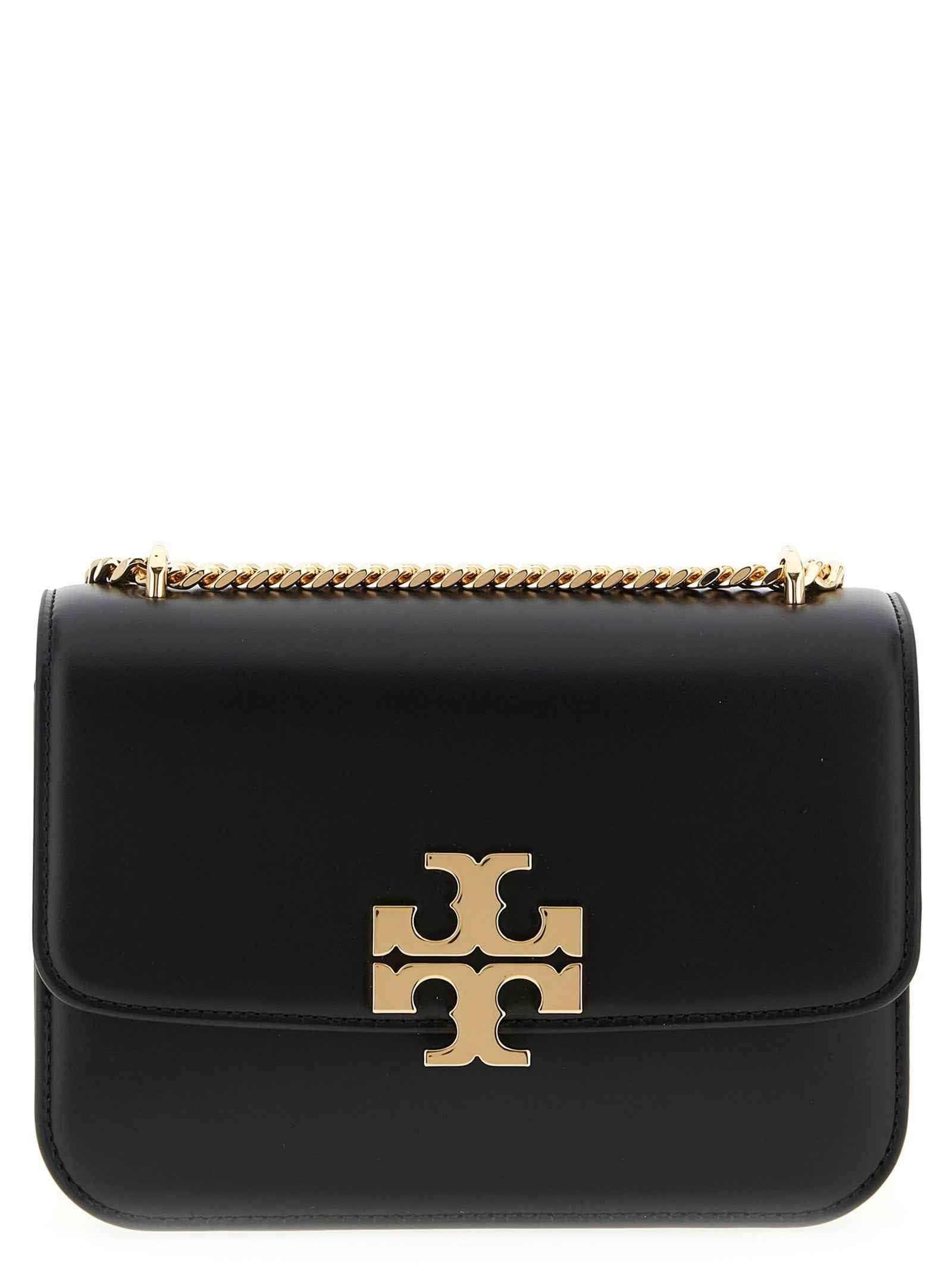 Tory Burch Black Calfskin Crossbody Bag