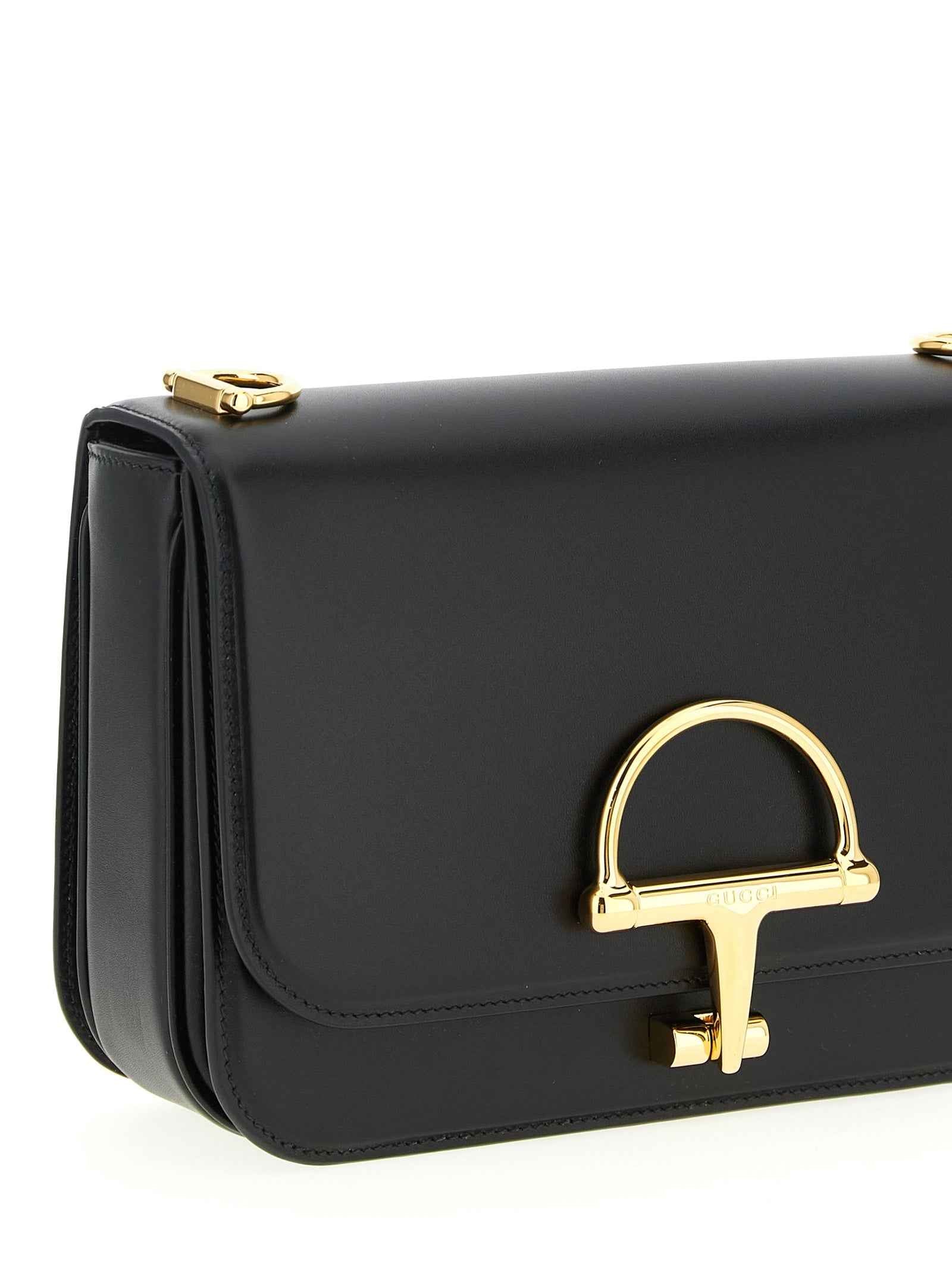 Gucci Black Calfskin Shoulder Bag