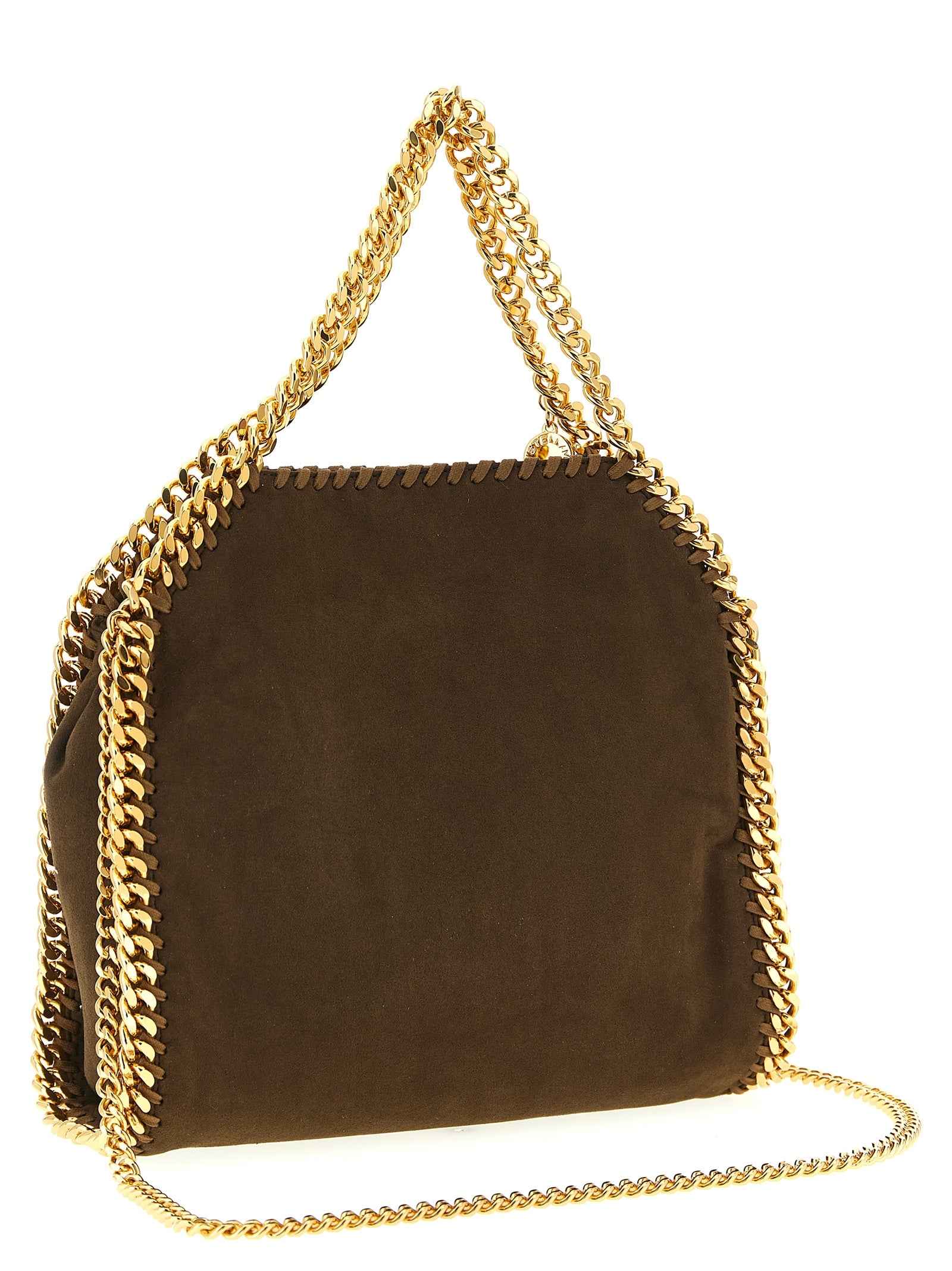 Stella McCartney Brown Polyester Handbag