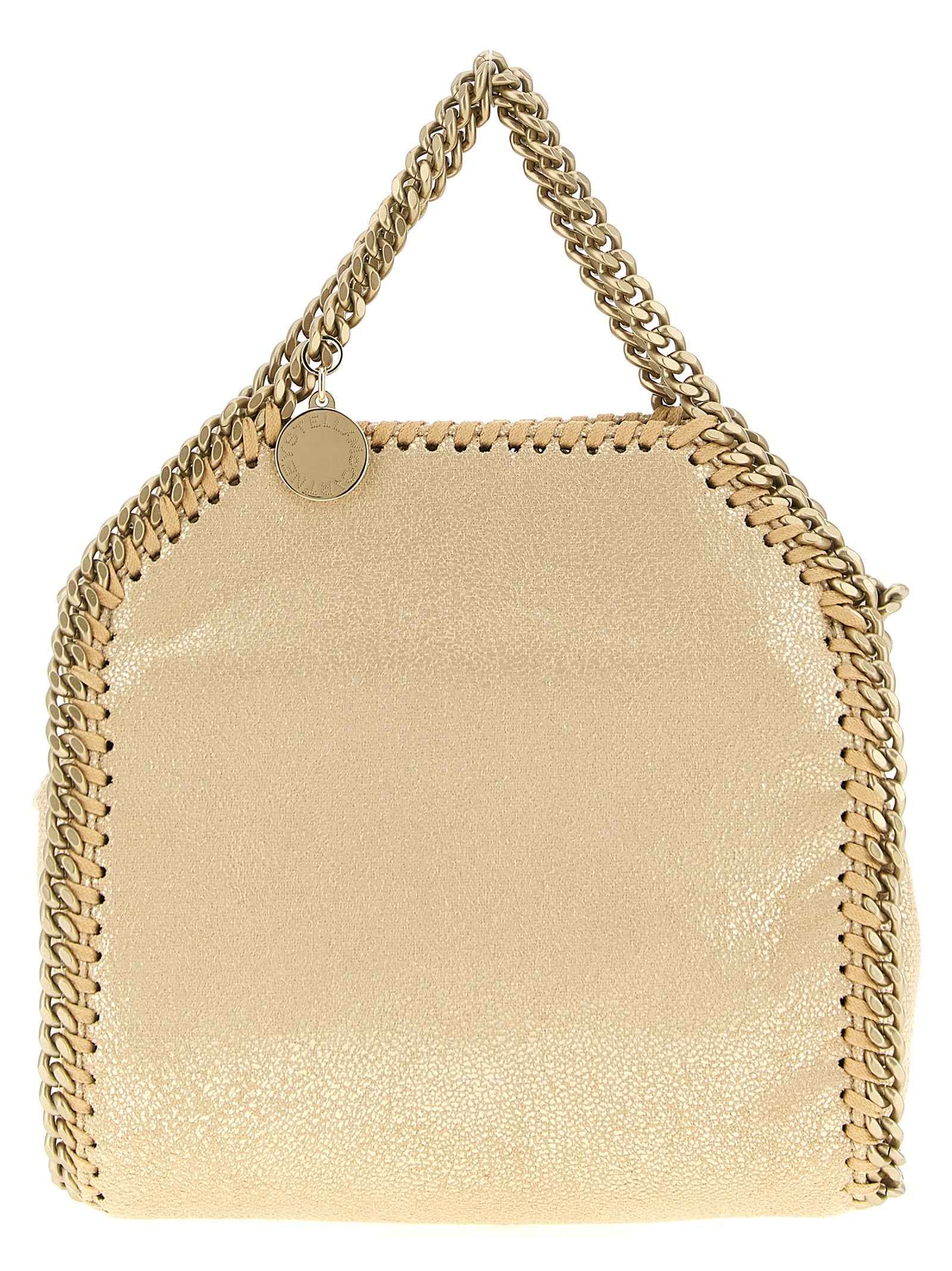 Stella McCartney Gold Polyester Handbag