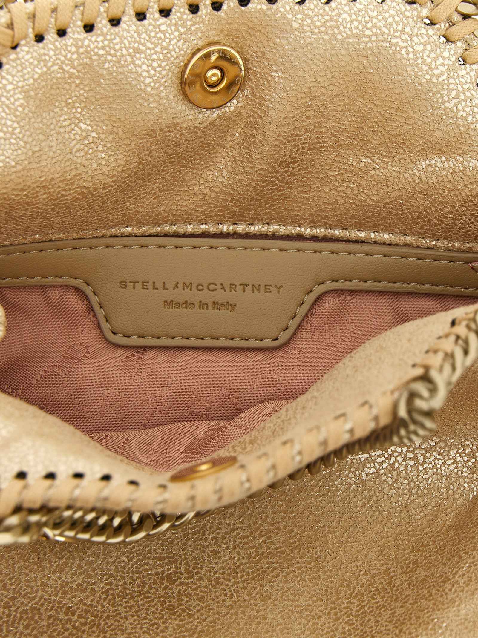 Stella McCartney Gold Polyester Handbag