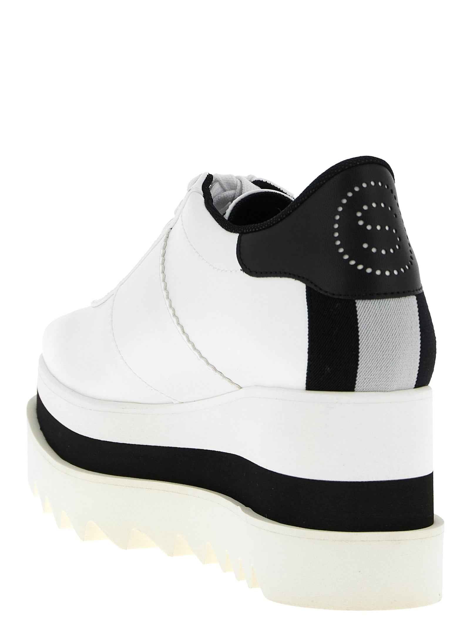 Stella McCartney White Polyethylene Wedge Sandals