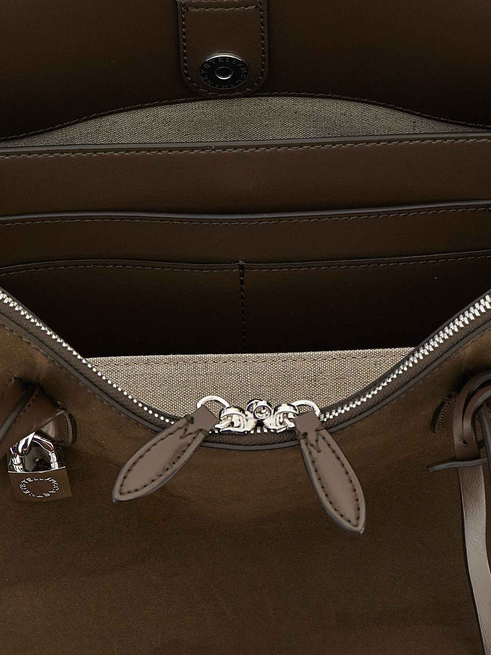 Stella McCartney Brown Hemp Shoulder Bag