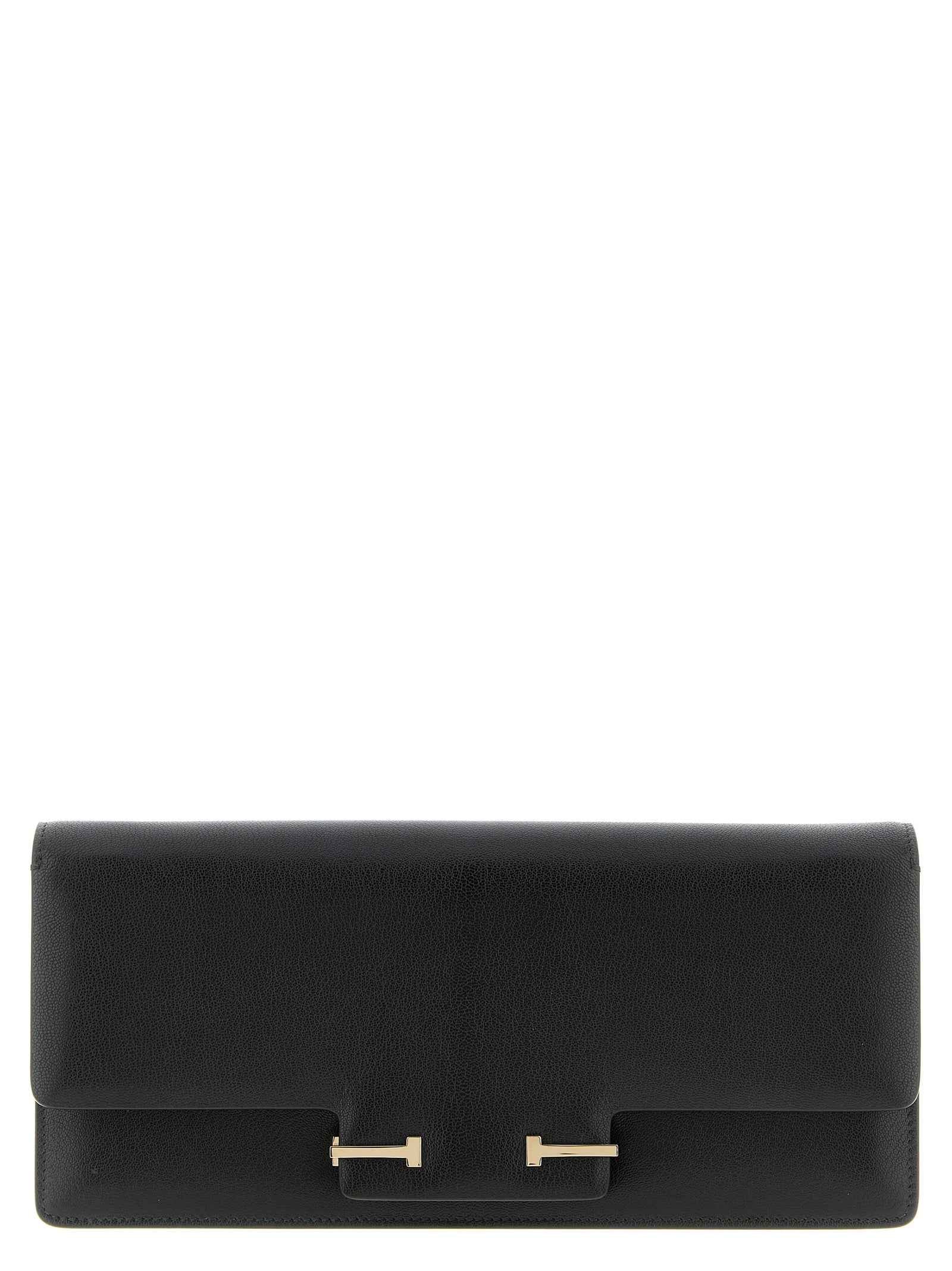 Tom Ford Black Goatskin Shoulder Bag
