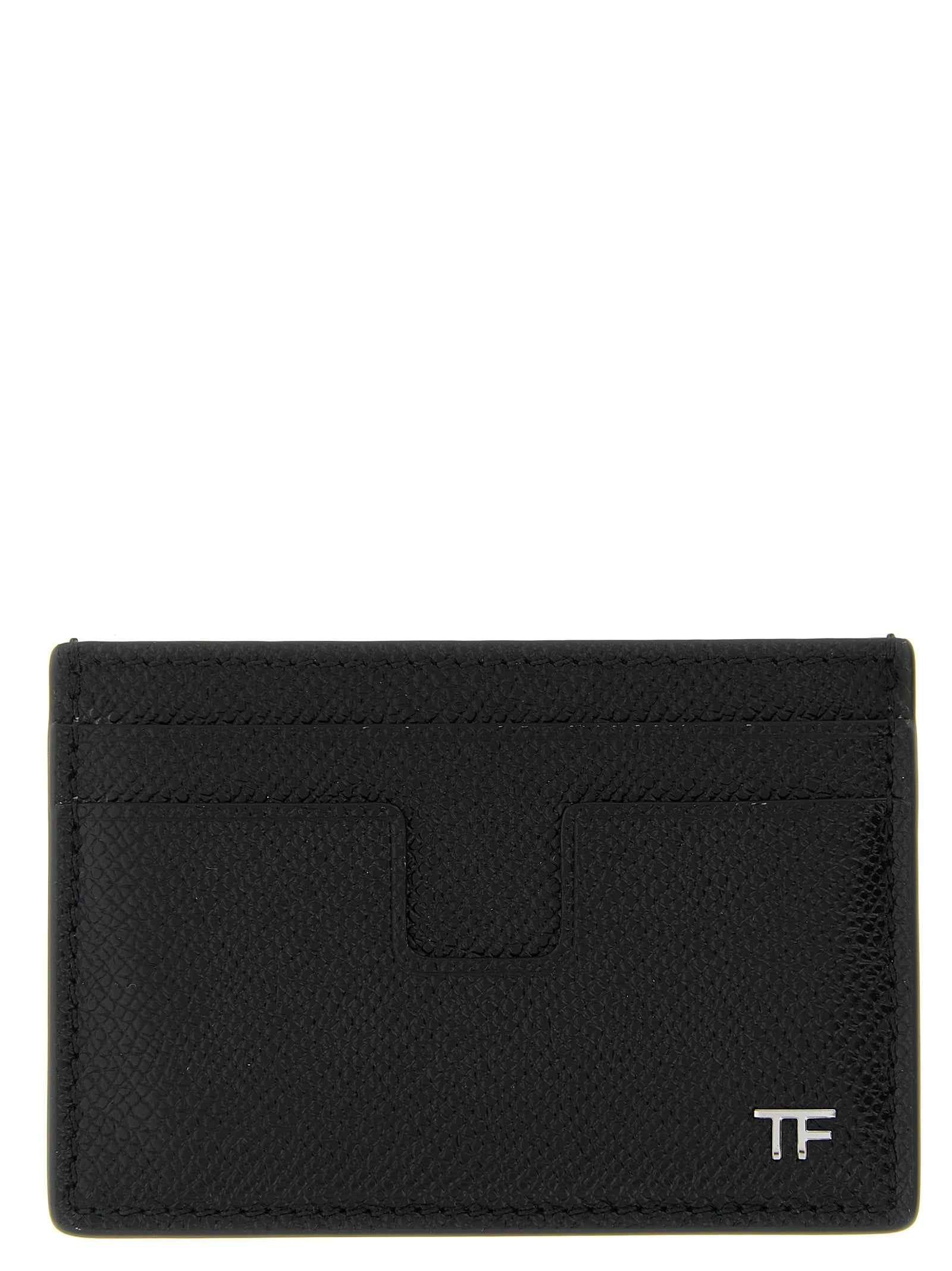 Tom Ford Black Calfskin Cardholder