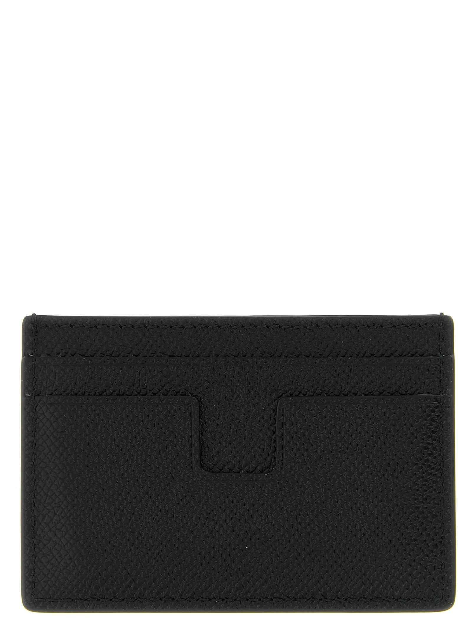 Tom Ford Black Calfskin Cardholder