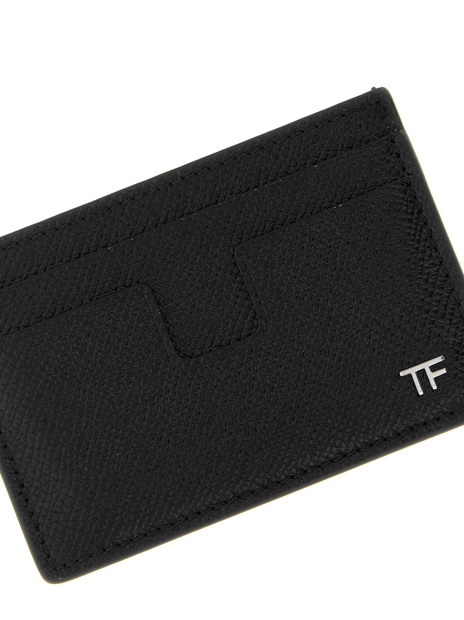 Tom Ford Black Calfskin Cardholder