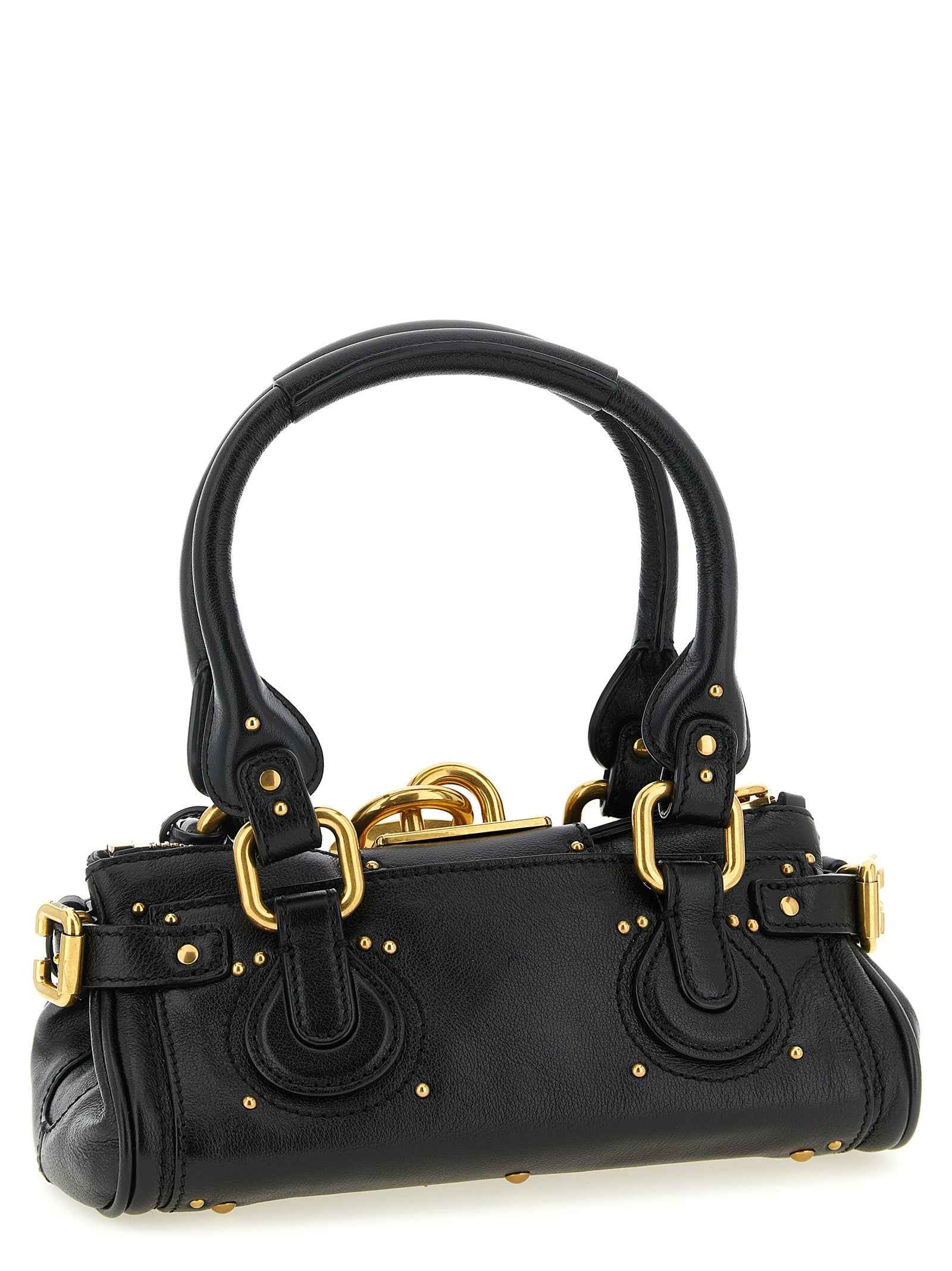 Chloé Black Buffalo Leather Handbag