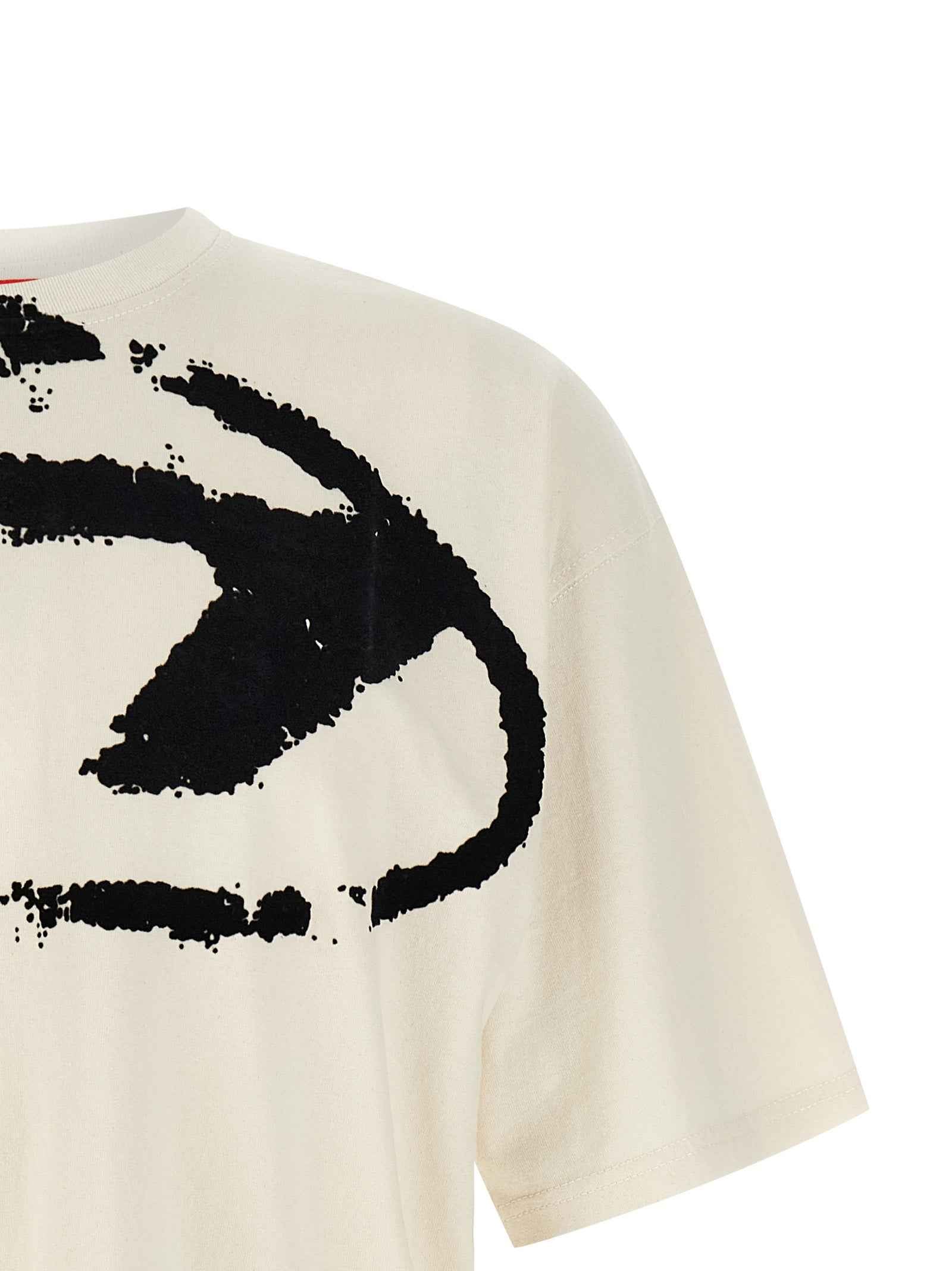 Diesel Bicolor Cotton T-Shirt