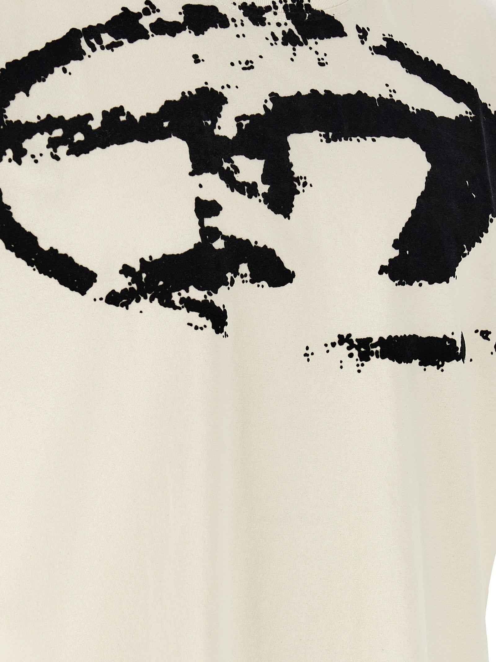 Diesel Bicolor Cotton T-Shirt