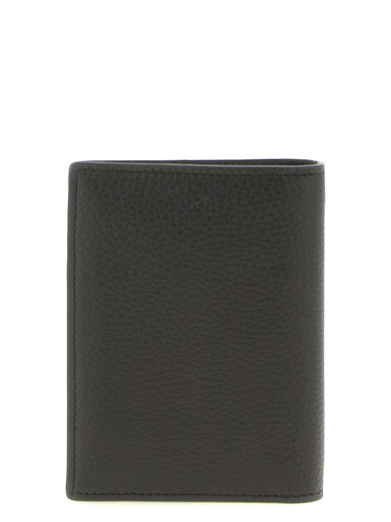 Saint Laurent Brown Calfskin Leather Wallet