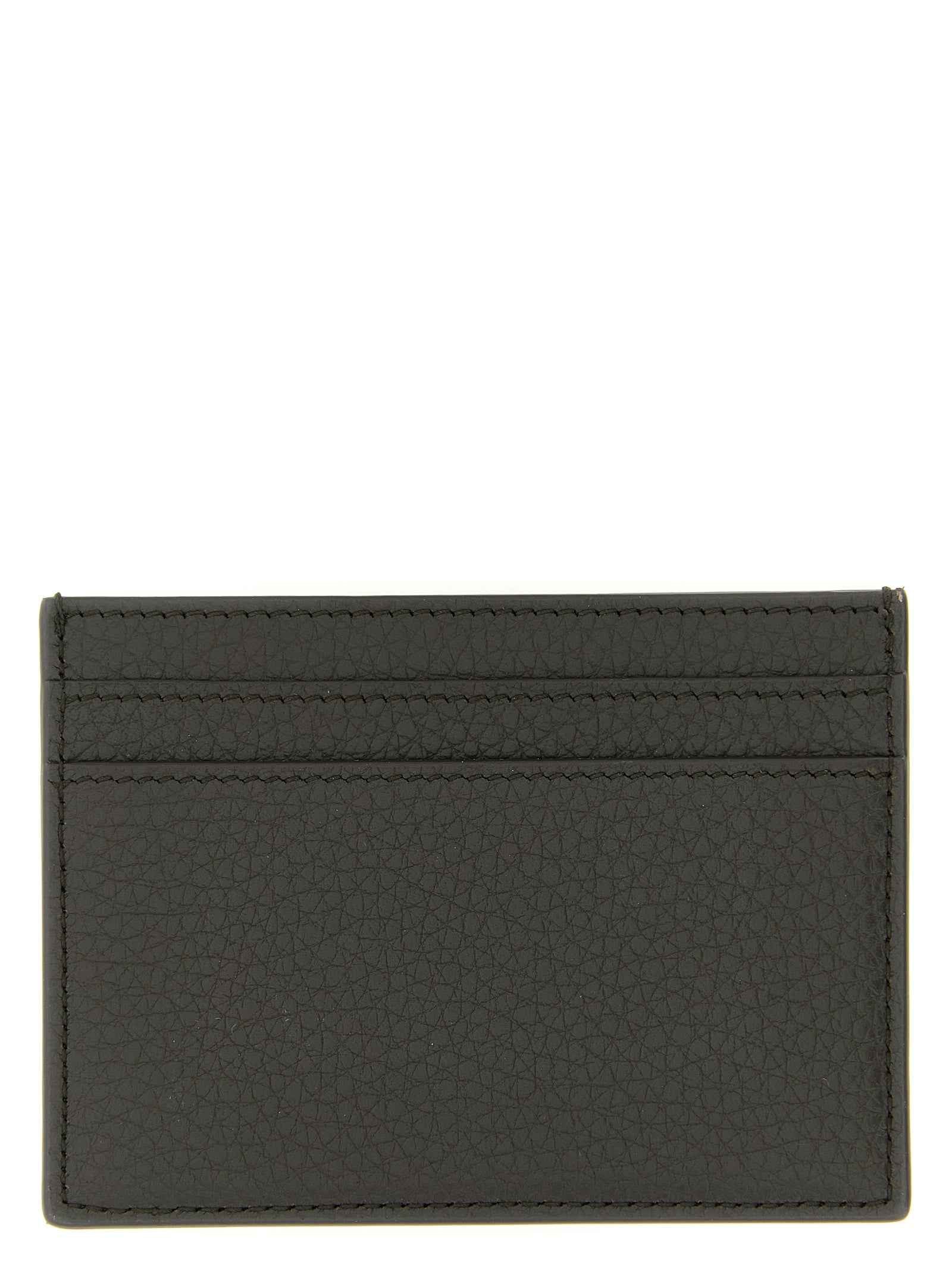 Saint Laurent Brown Calfskin Cardholder