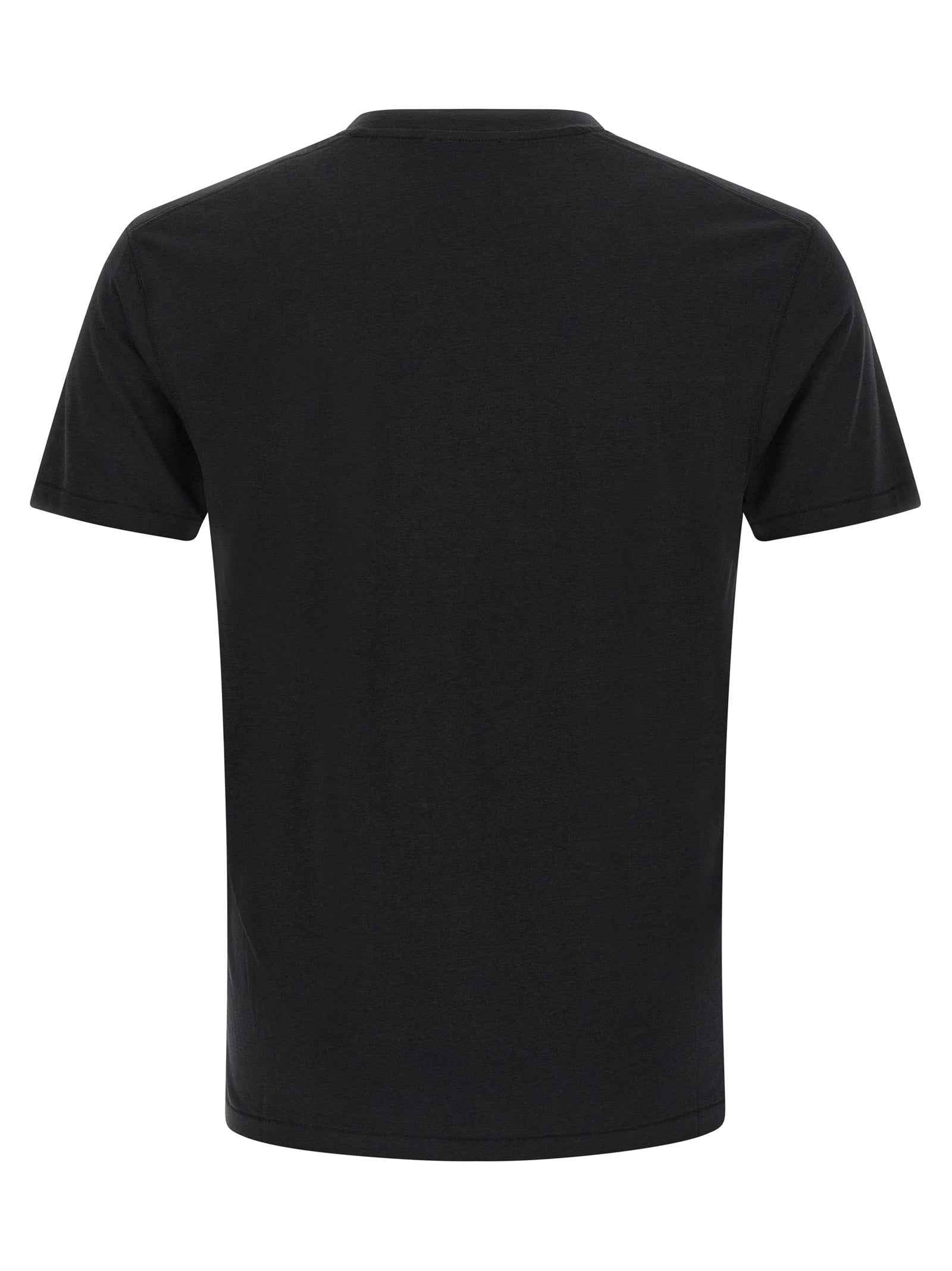 Tom Ford Black Lyocell T-Shirt