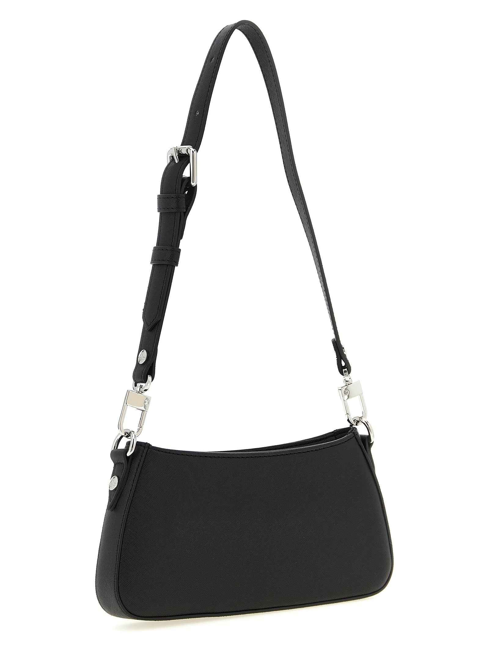 Vivienne Westwood Black Polyethylene Shoulder Bag