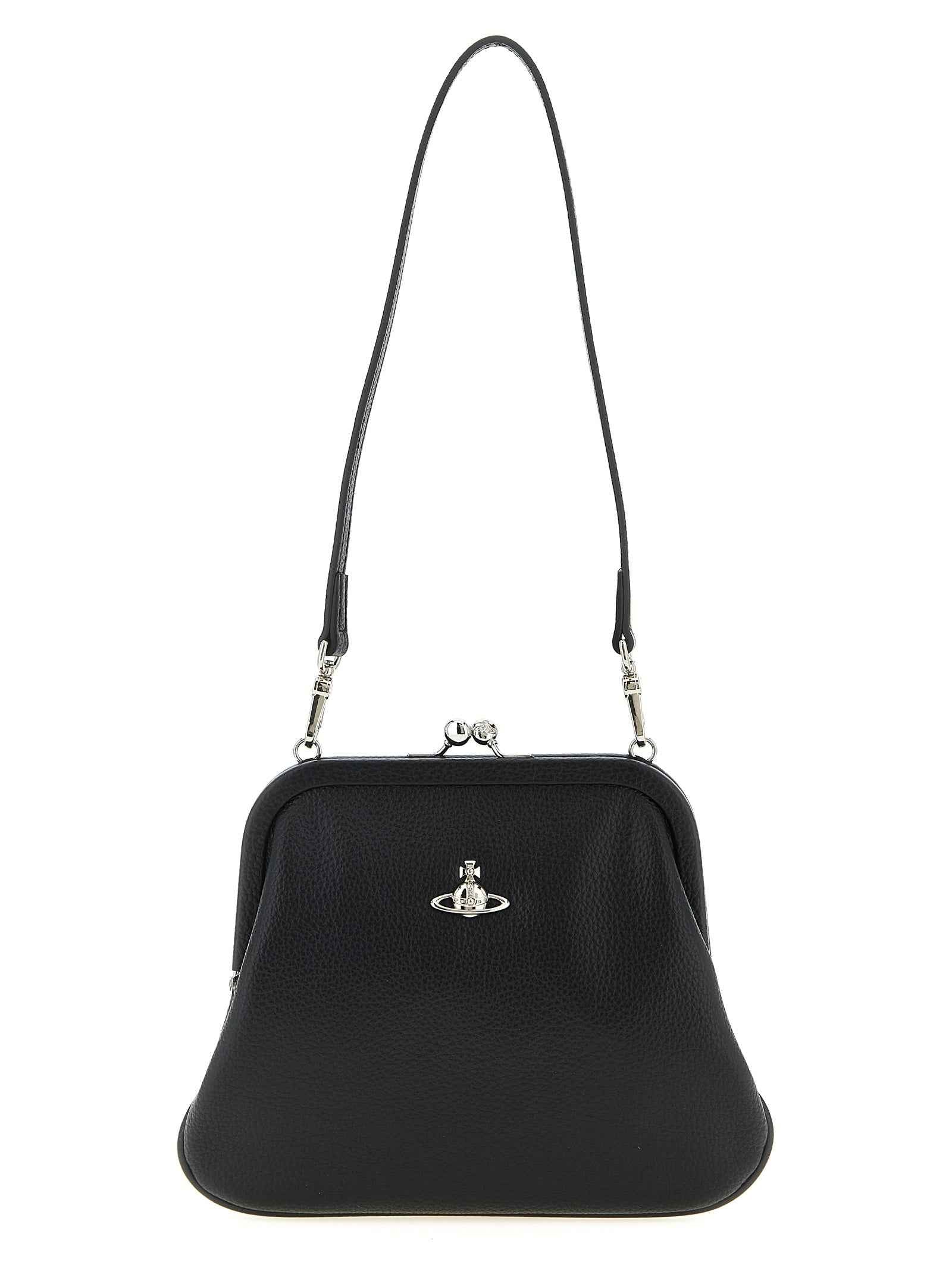 Vivienne Westwood Black Polyethylene Clutch Bag