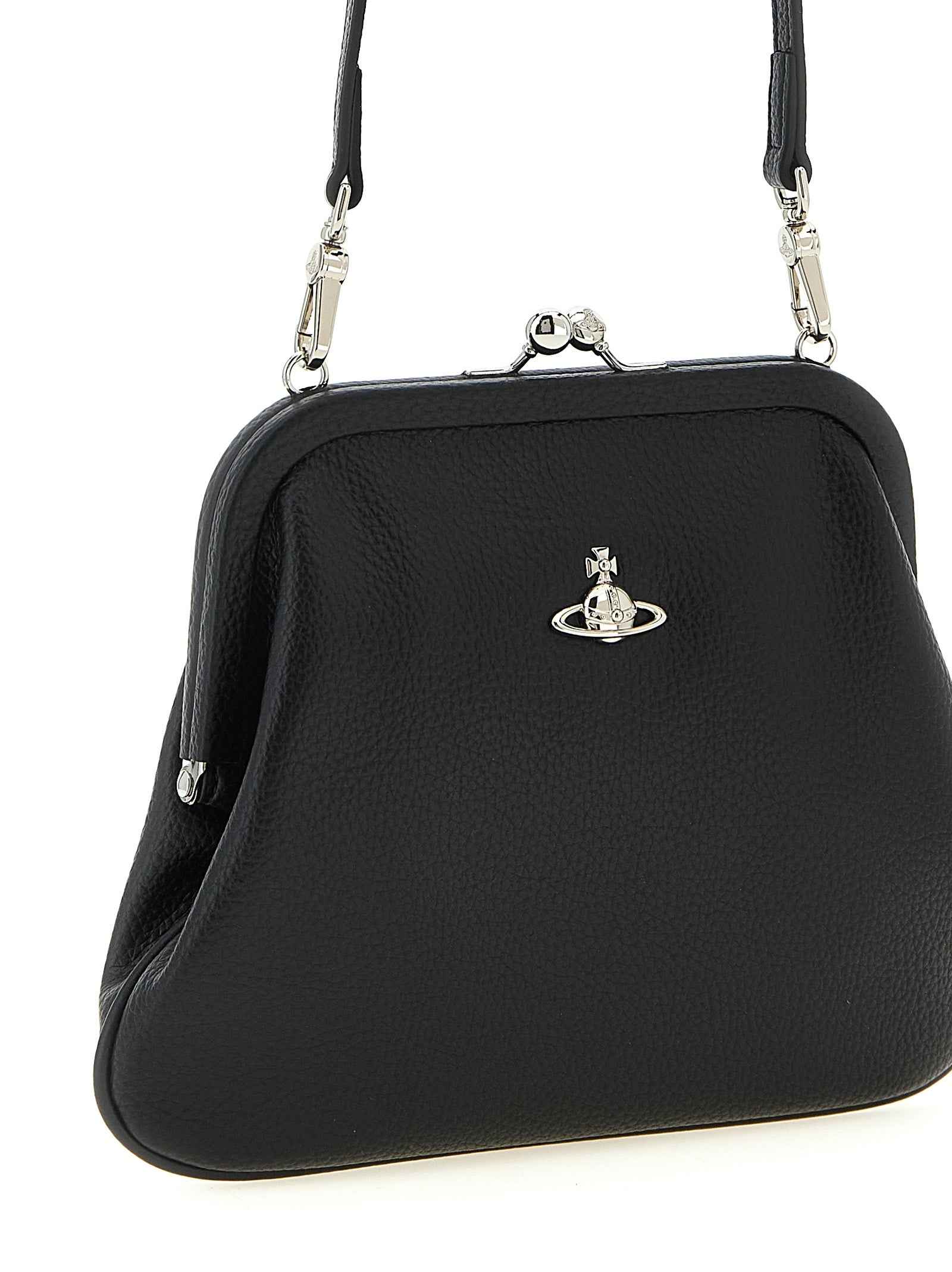Vivienne Westwood Black Polyethylene Clutch Bag