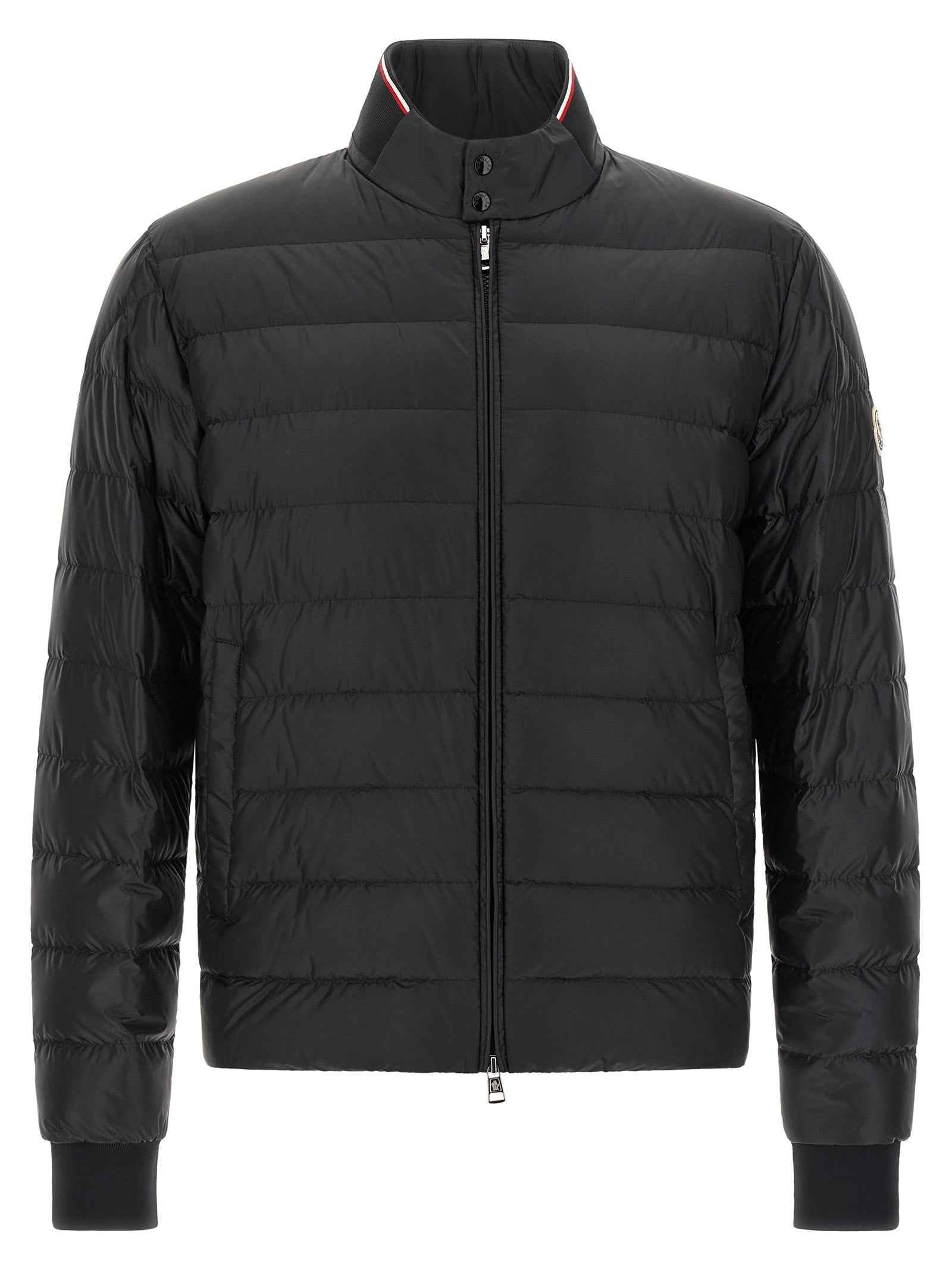 Moncler Black Polyamide Full-Length Jacket