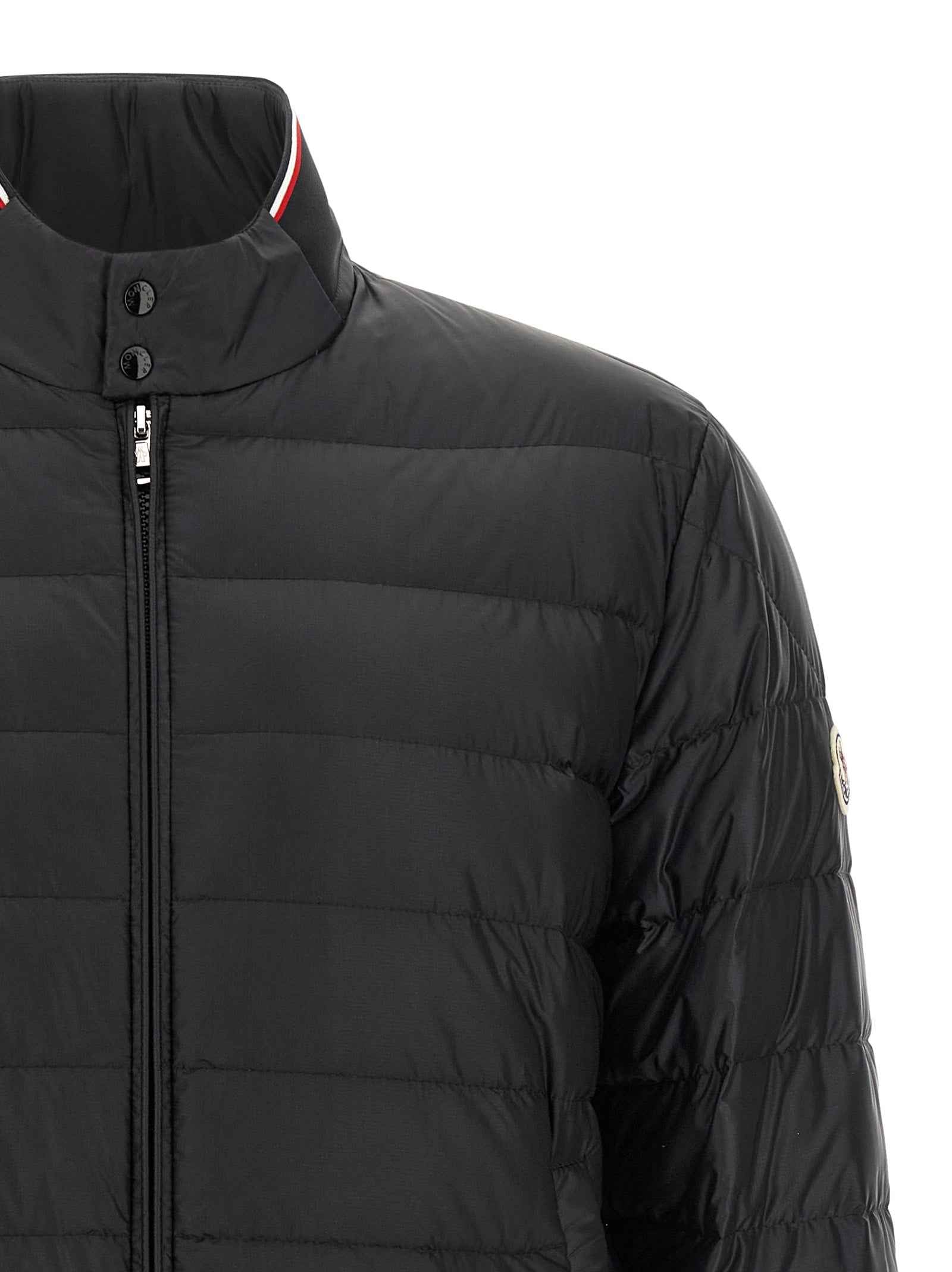 Moncler Black Polyamide Full-Length Jacket