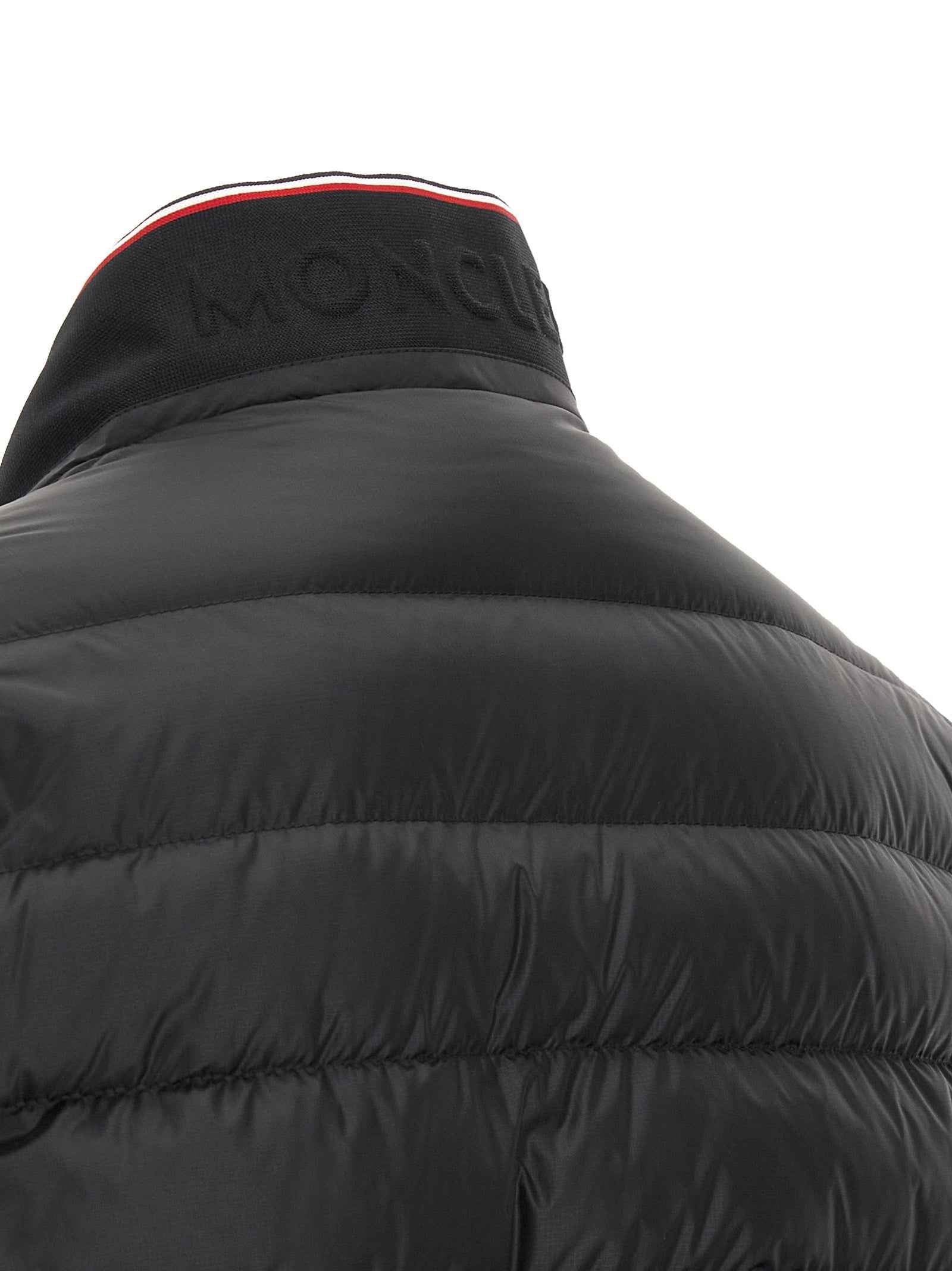 Moncler Black Polyamide Full-Length Jacket