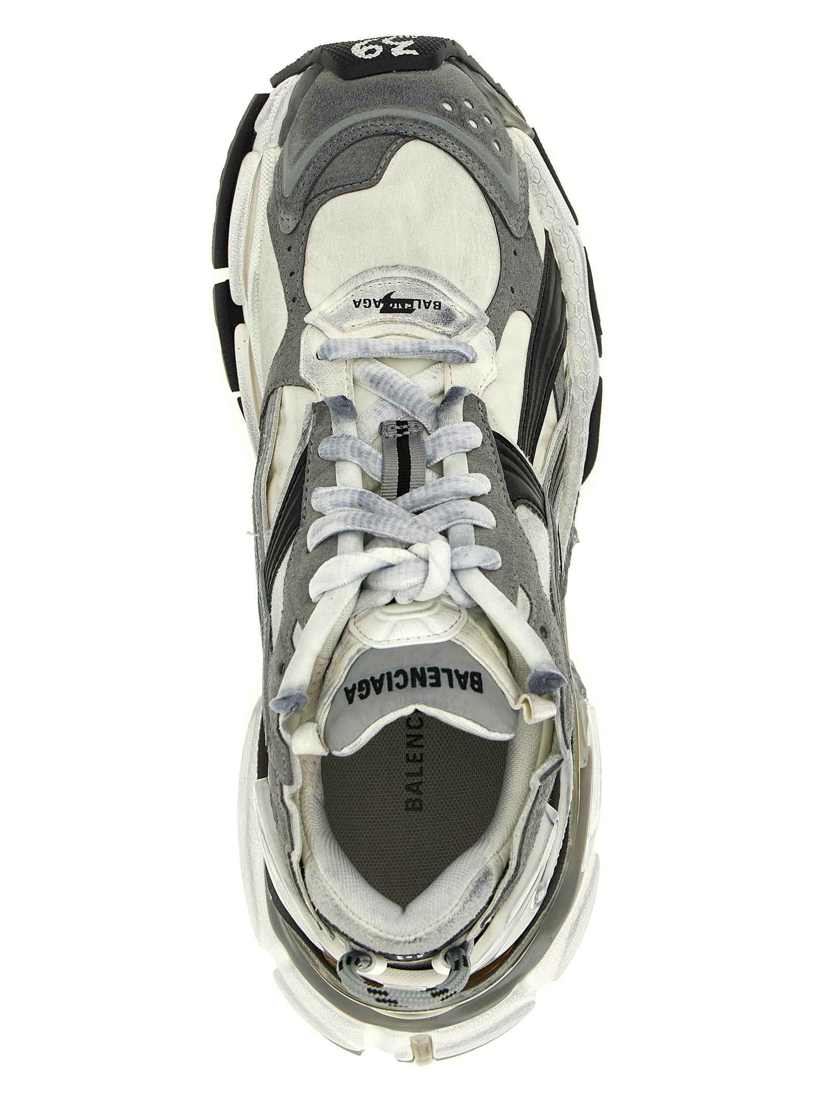 Balenciaga Gray Polyethylene Athletic Sneakers