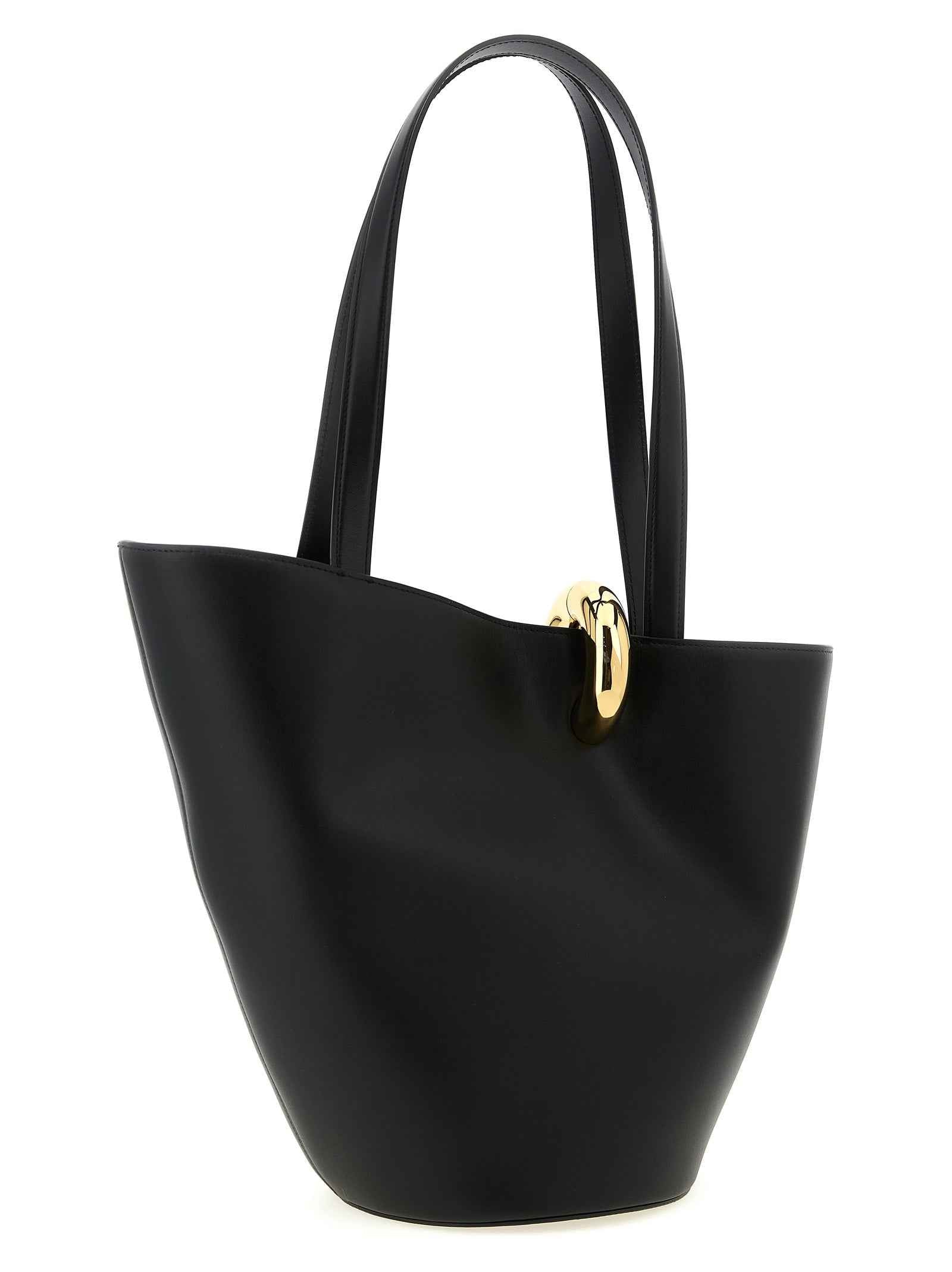 Jacquemus Black Cowhide Shoulder Bag