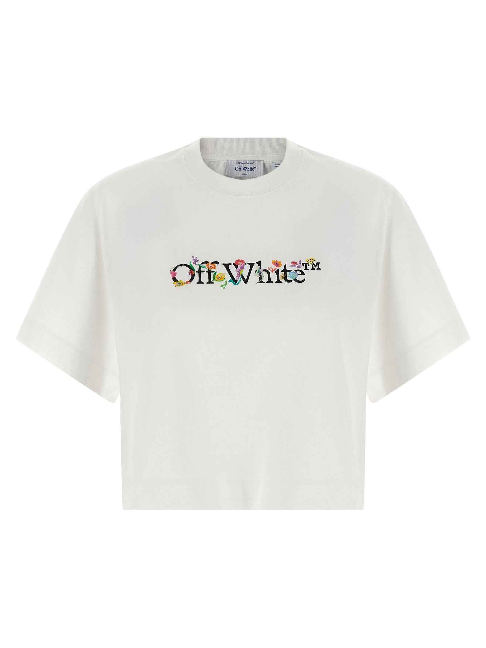 Off-White White Cotton T-Shirt