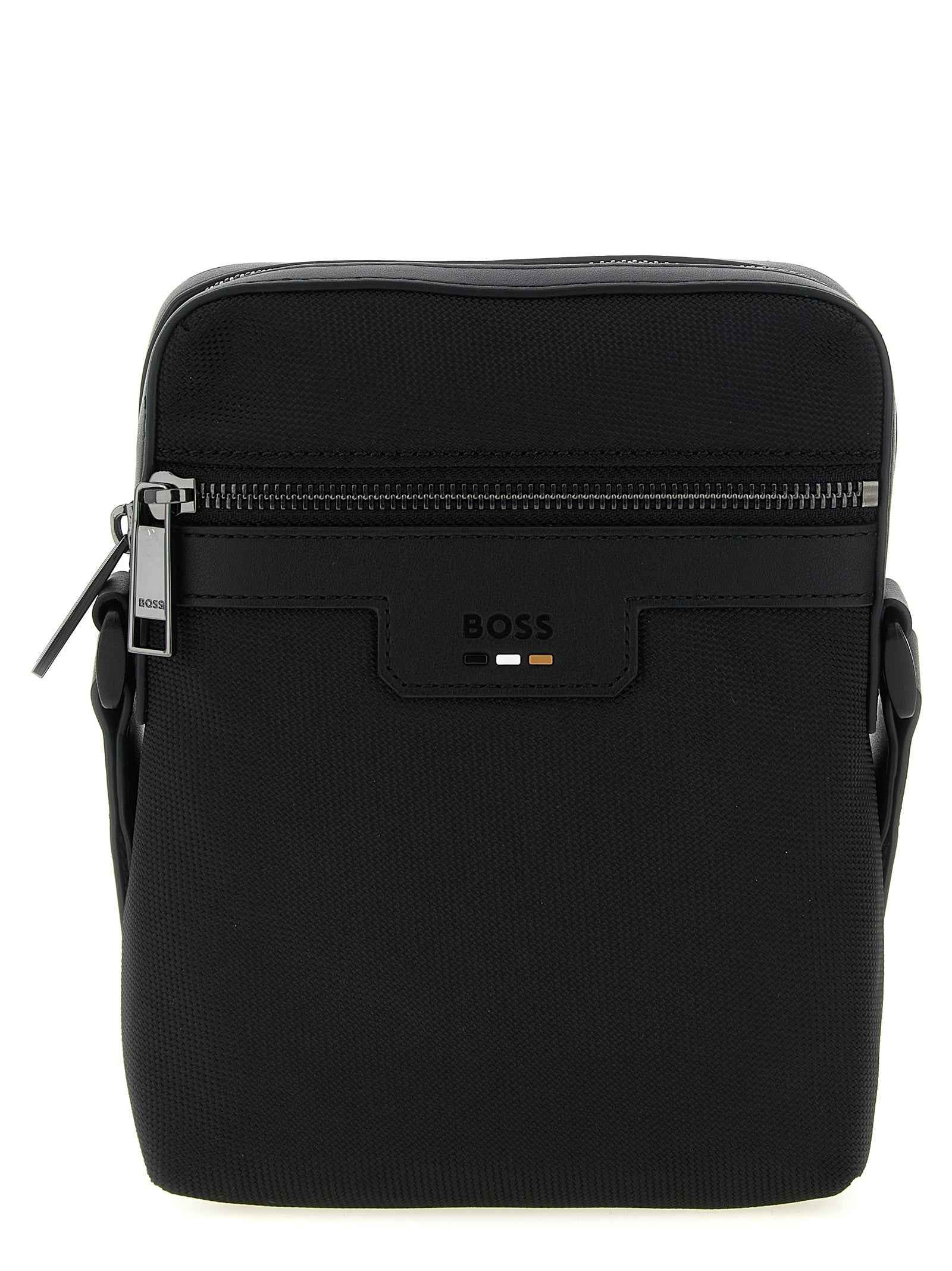 Hugo Boss Black Polyester Crossbody Bag