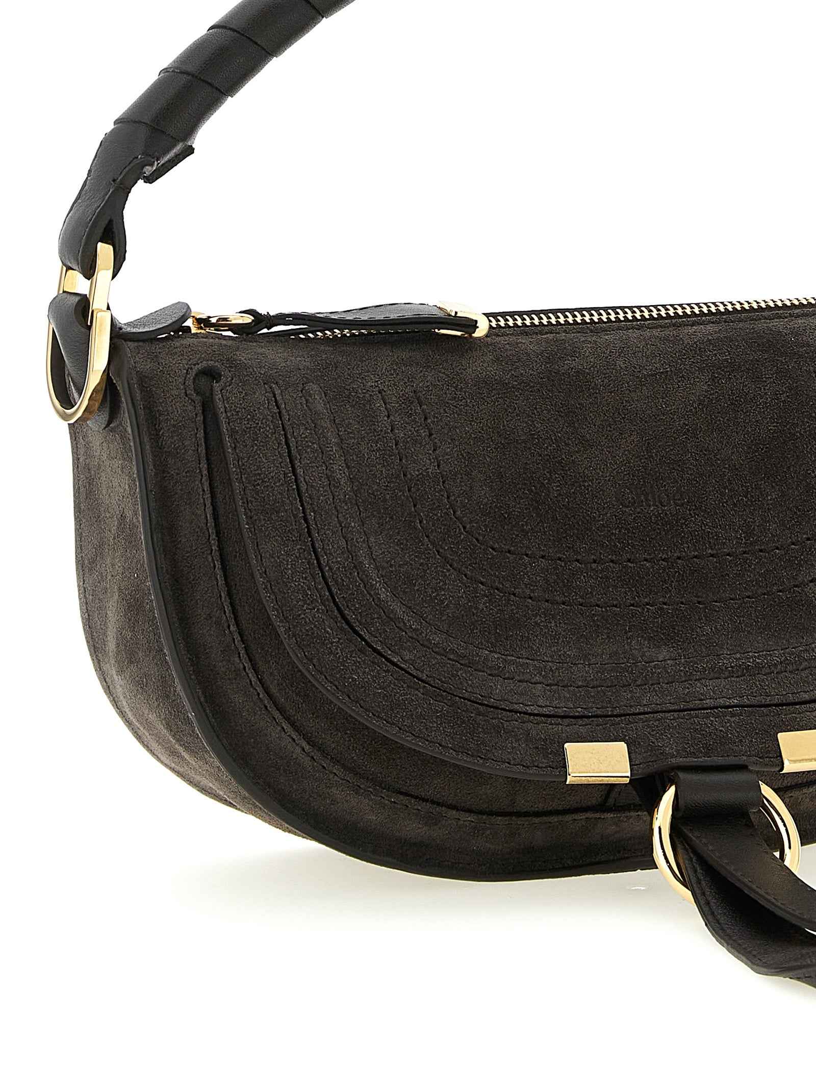 Chloé Brown Calfskin Shoulder Bag