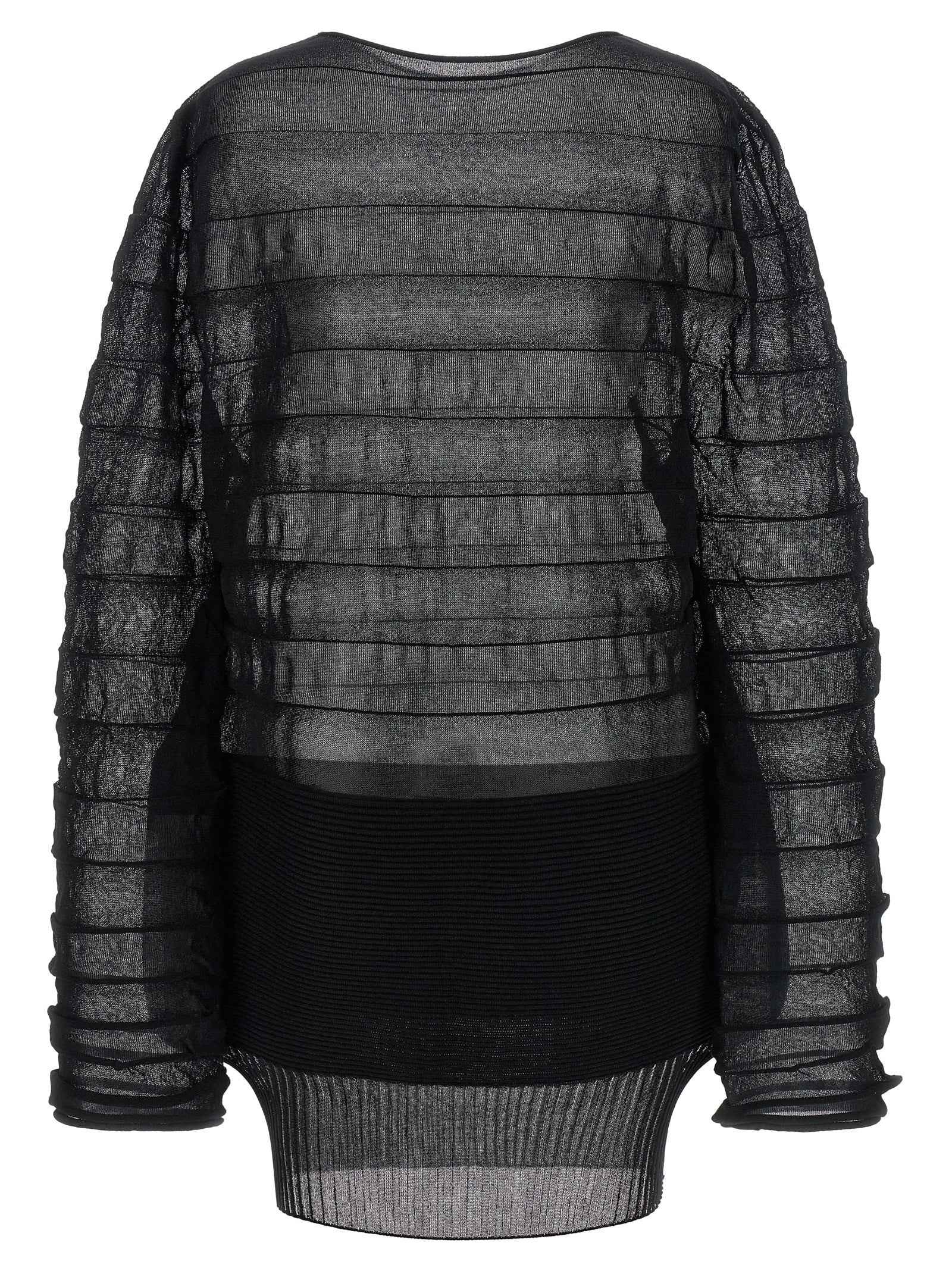Issey Miyake Black Polyester Sweatshirt