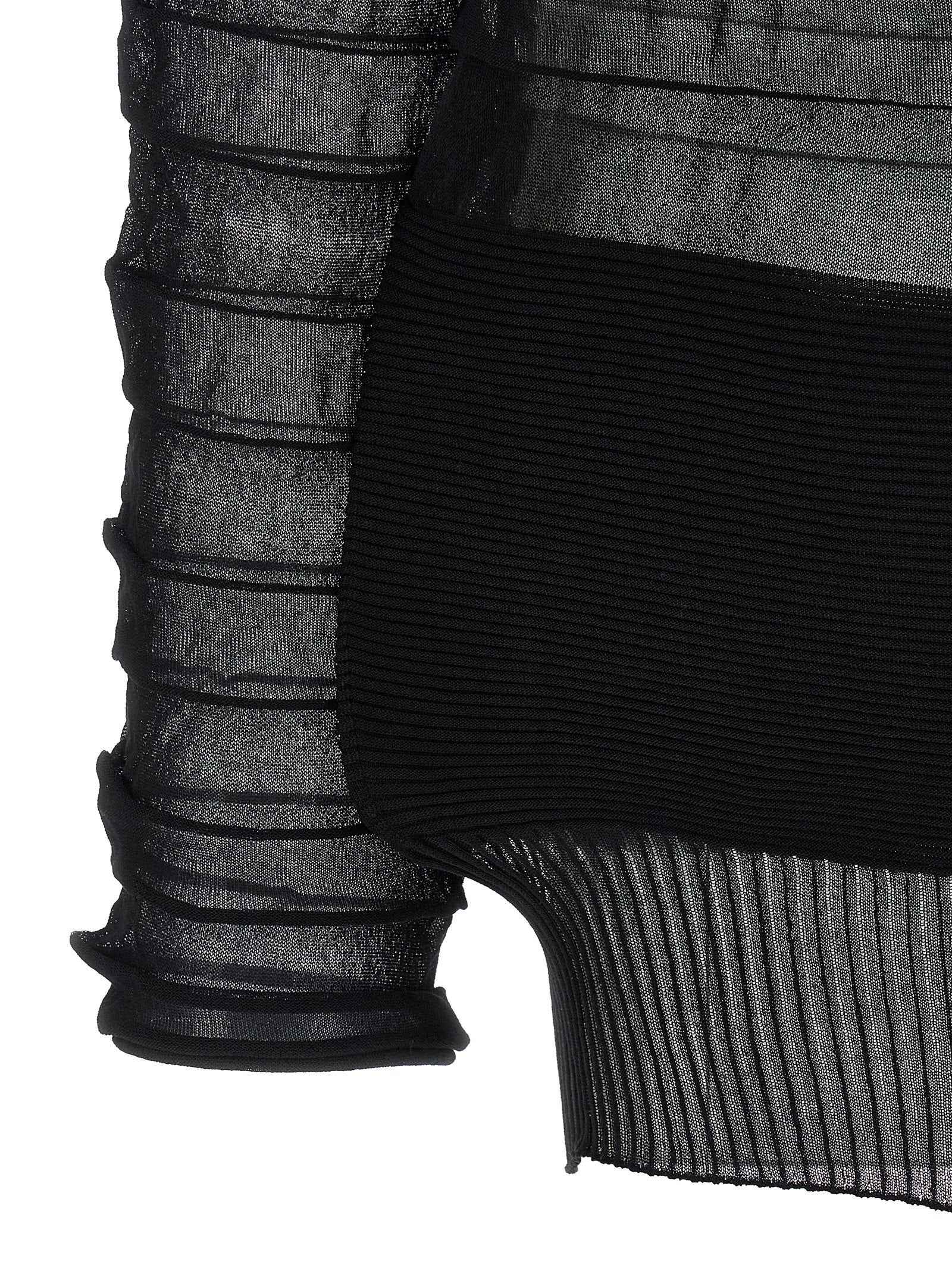Issey Miyake Black Polyester Sweatshirt