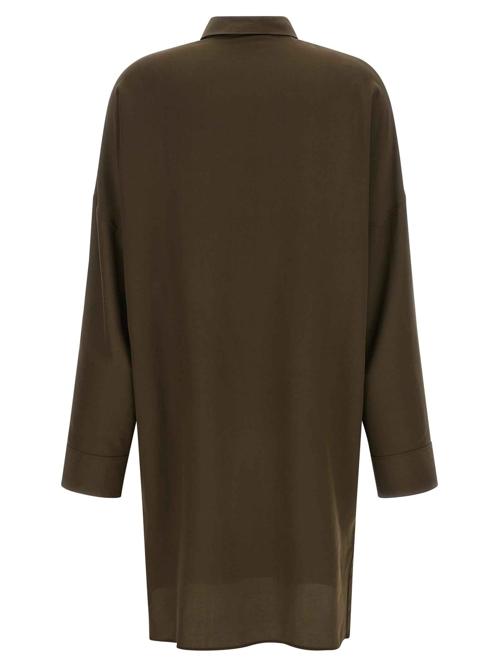 Tom Ford Bicolor Silk Midi Dress