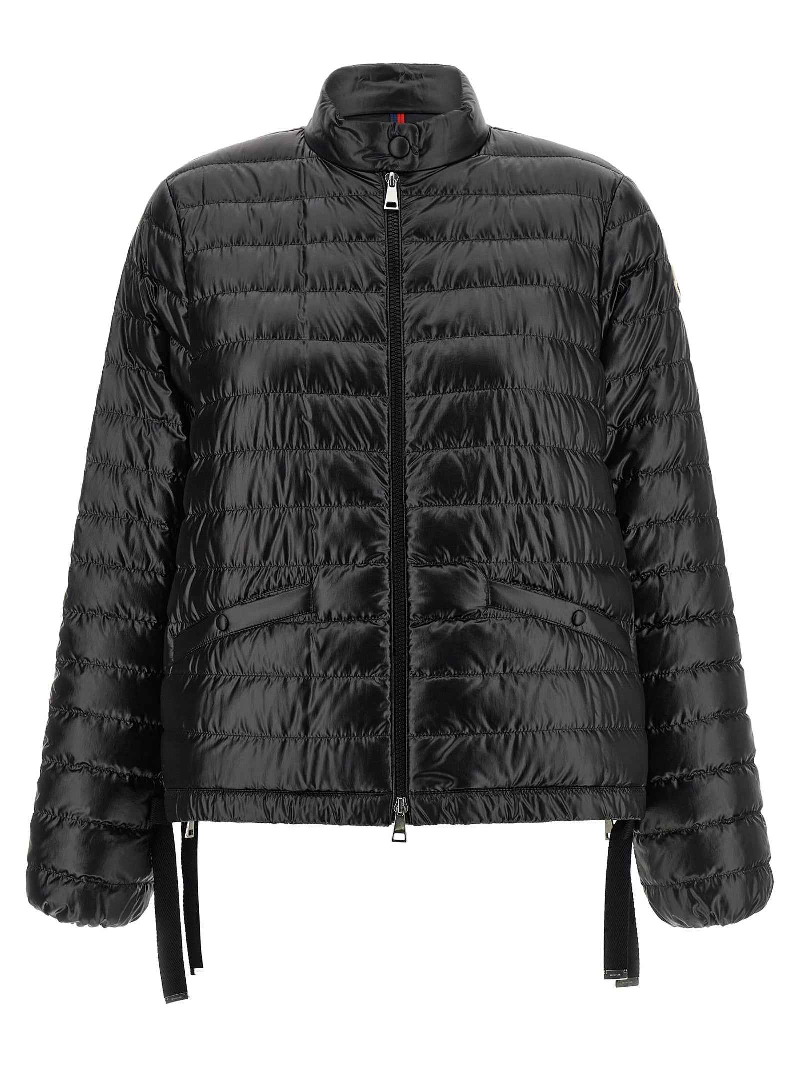 Moncler Black Polyamide Full-Length Jacket