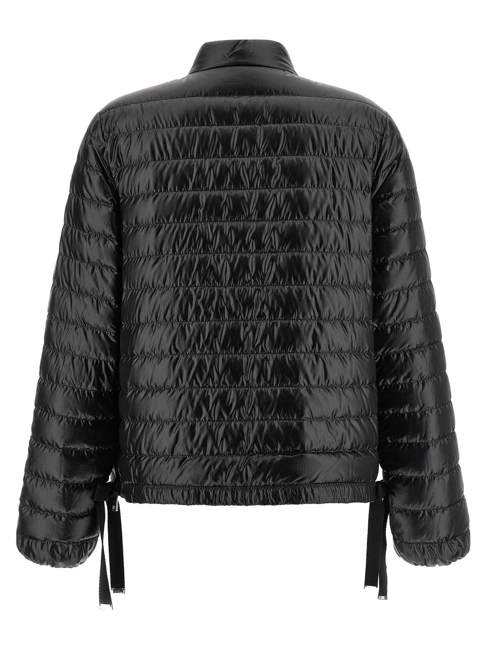 Moncler Black Polyamide Full-Length Jacket