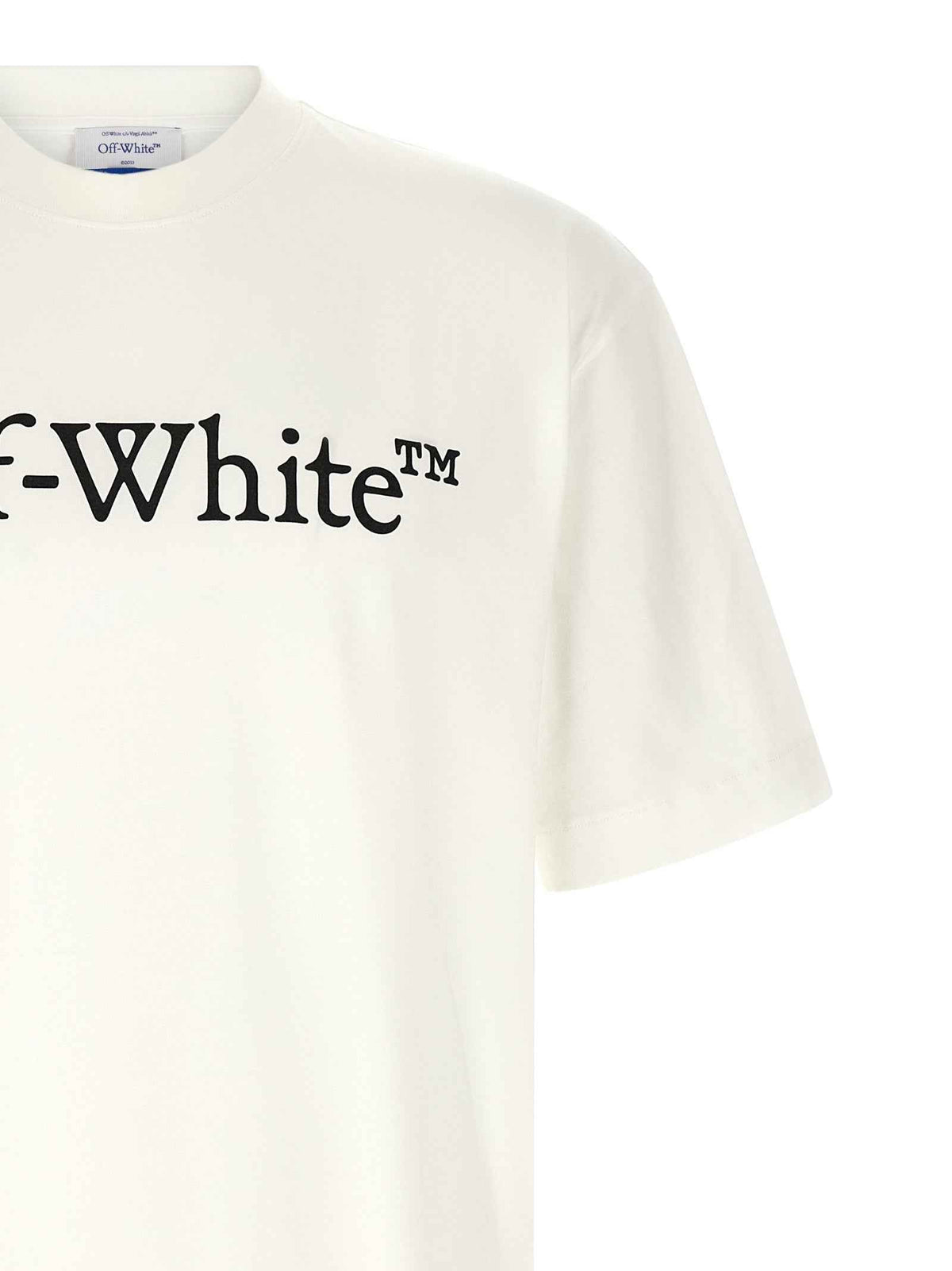 Off-White Bicolor Cotton T-Shirt