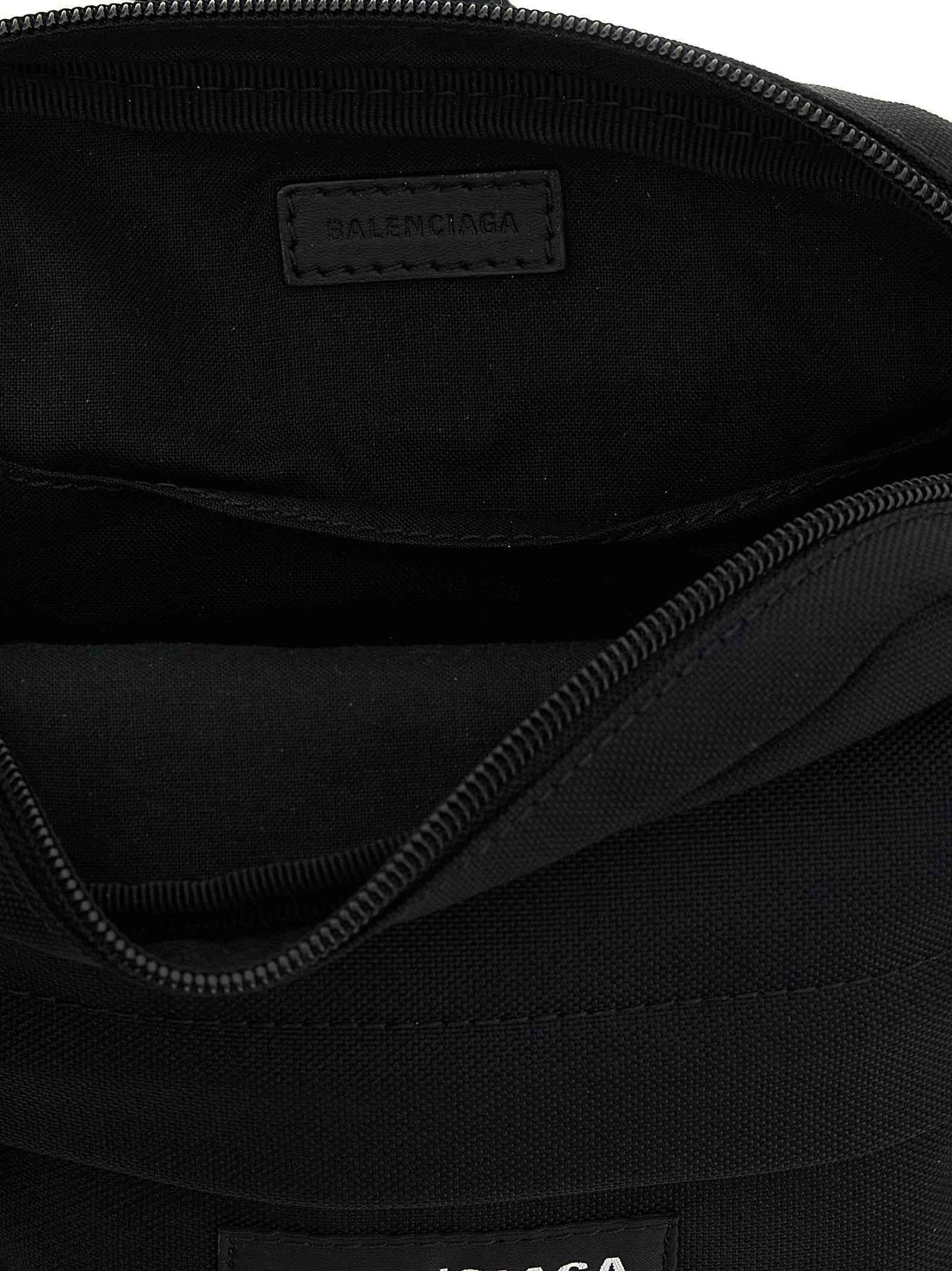 Balenciaga Black Polyamide Crossbody Bag