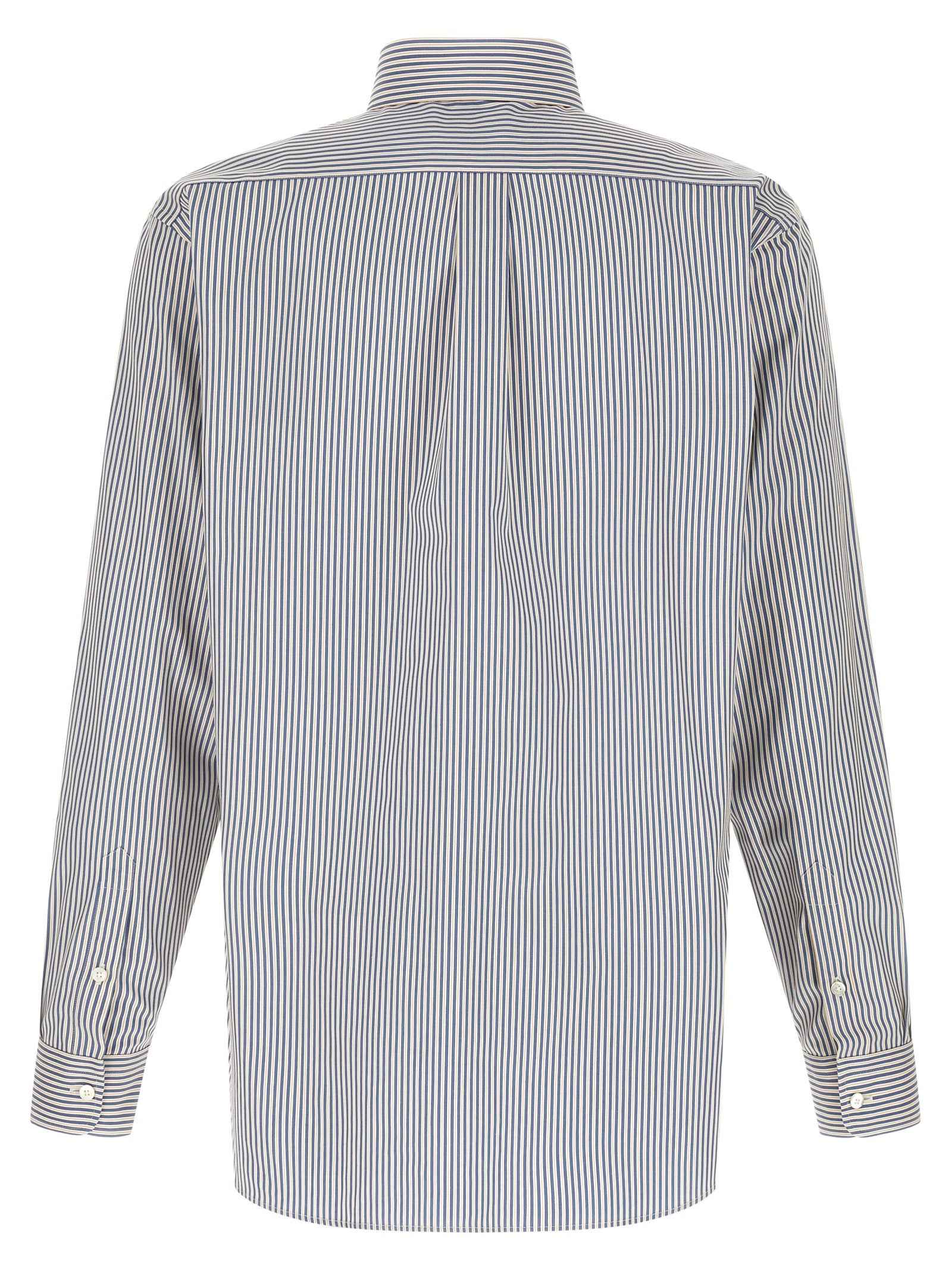 Fendi Blue Cotton Blouse