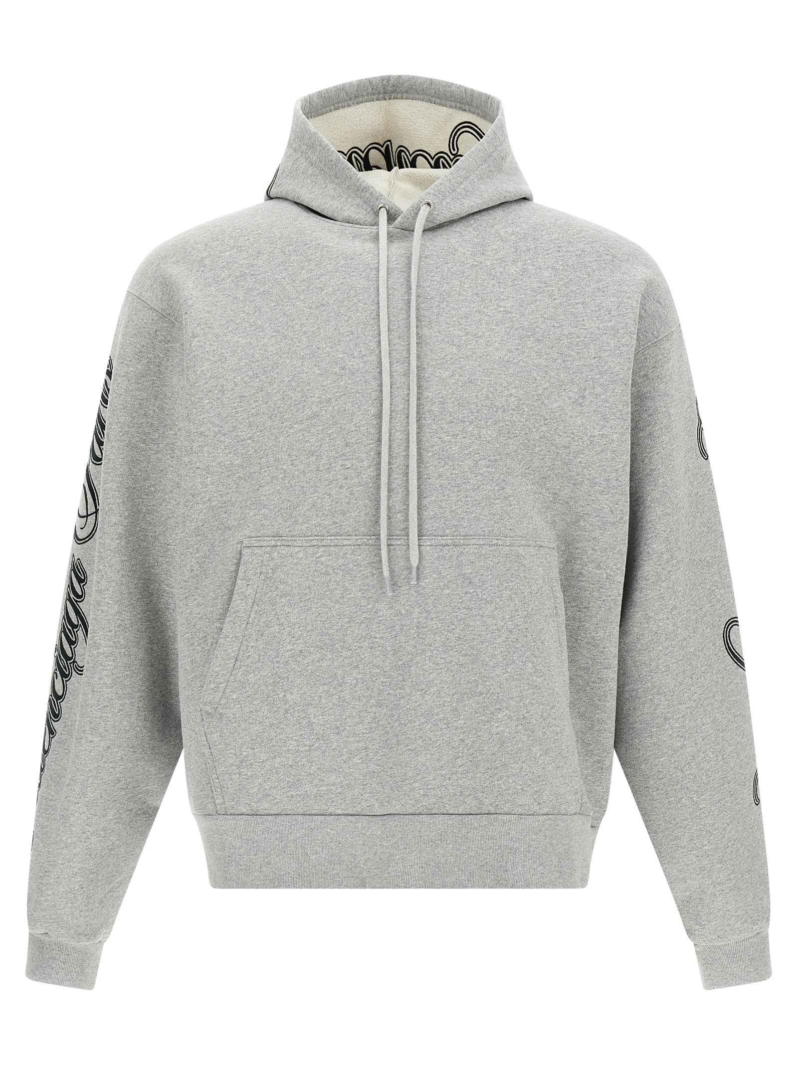 Balenciaga Gray Cotton Sweatshirt