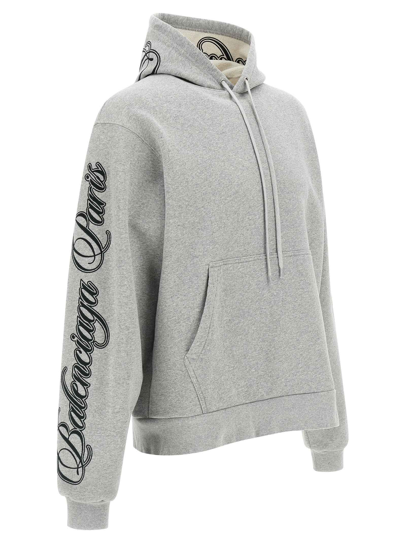 Balenciaga Gray Cotton Sweatshirt